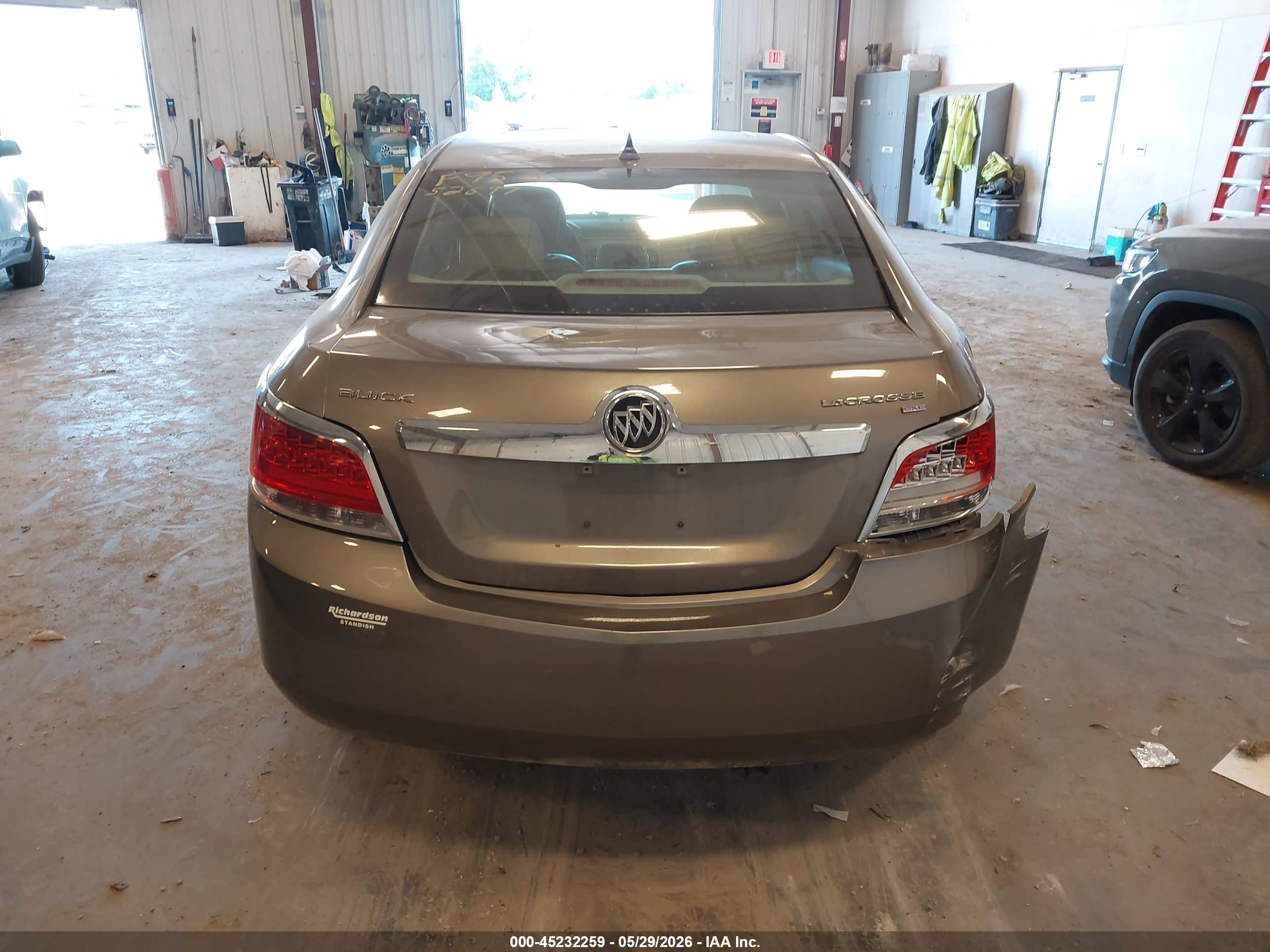 2011 Buick Lacrosse Cxl Tan vin: 1G4GC5ED0BF171907