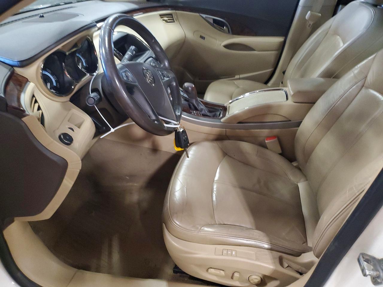 2011 Buick Lacrosse Cxl White vin: 1G4GC5ED0BF249022