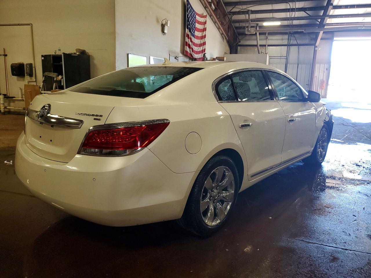 2011 Buick Lacrosse Cxl White vin: 1G4GC5ED0BF249022