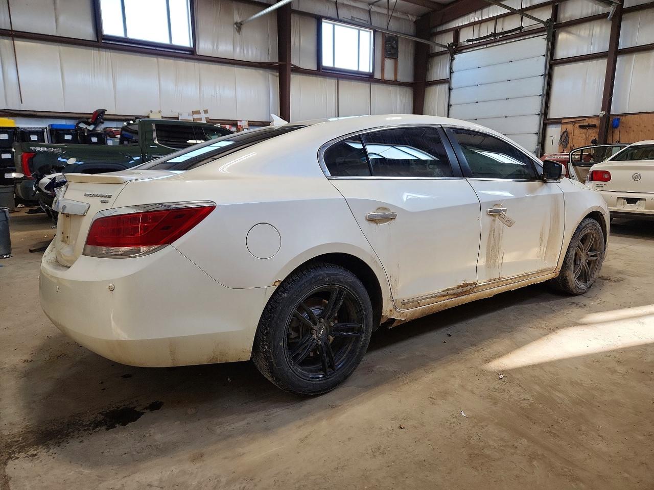 2011 Buick Lacrosse Cxl White vin: 1G4GC5ED0BF357740