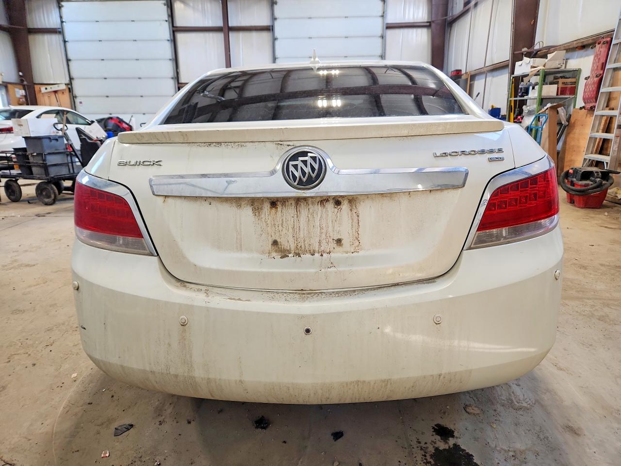 2011 Buick Lacrosse Cxl White vin: 1G4GC5ED0BF357740
