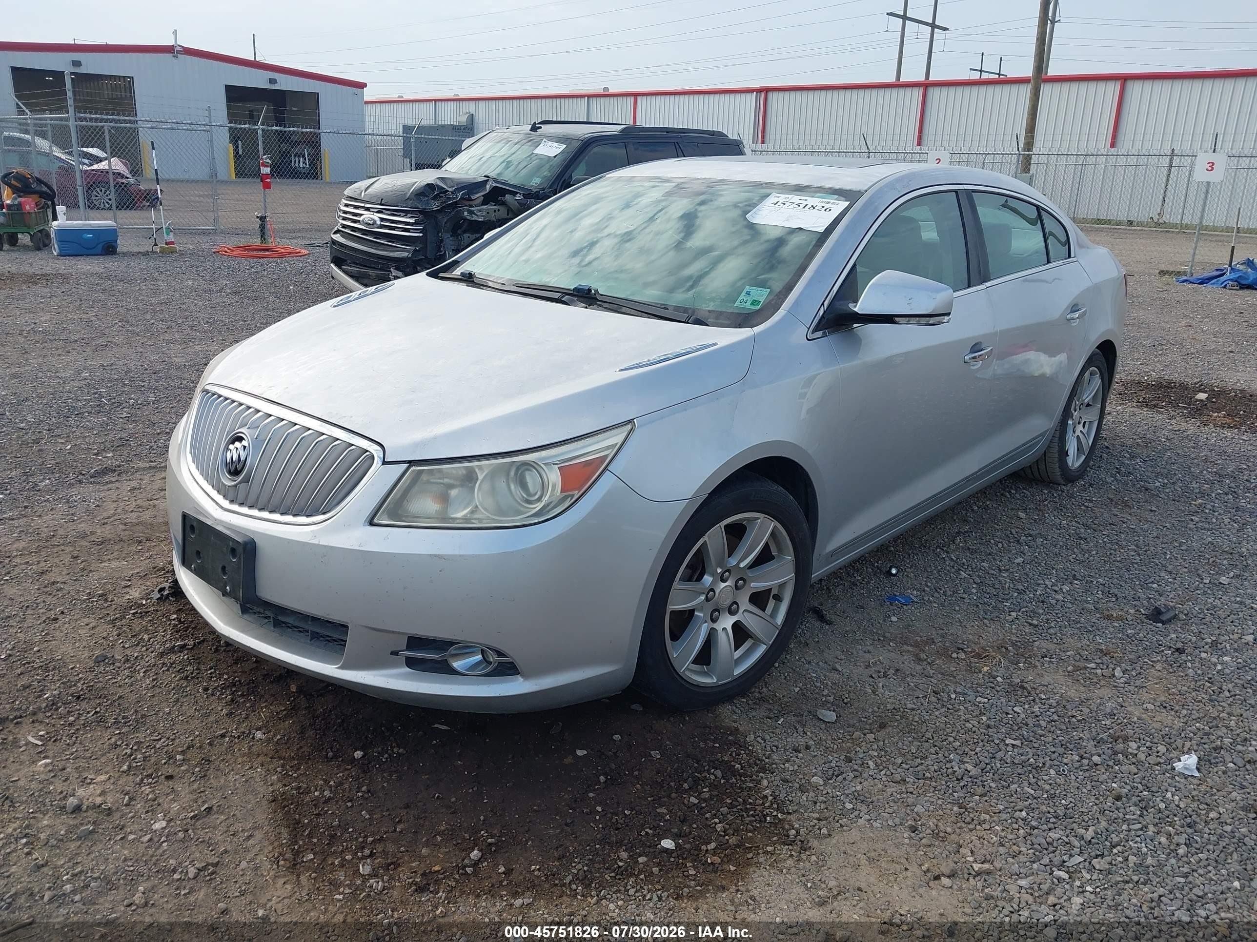 2011 Buick Lacrosse Cxl Silver vin: 1G4GC5ED1BF229393