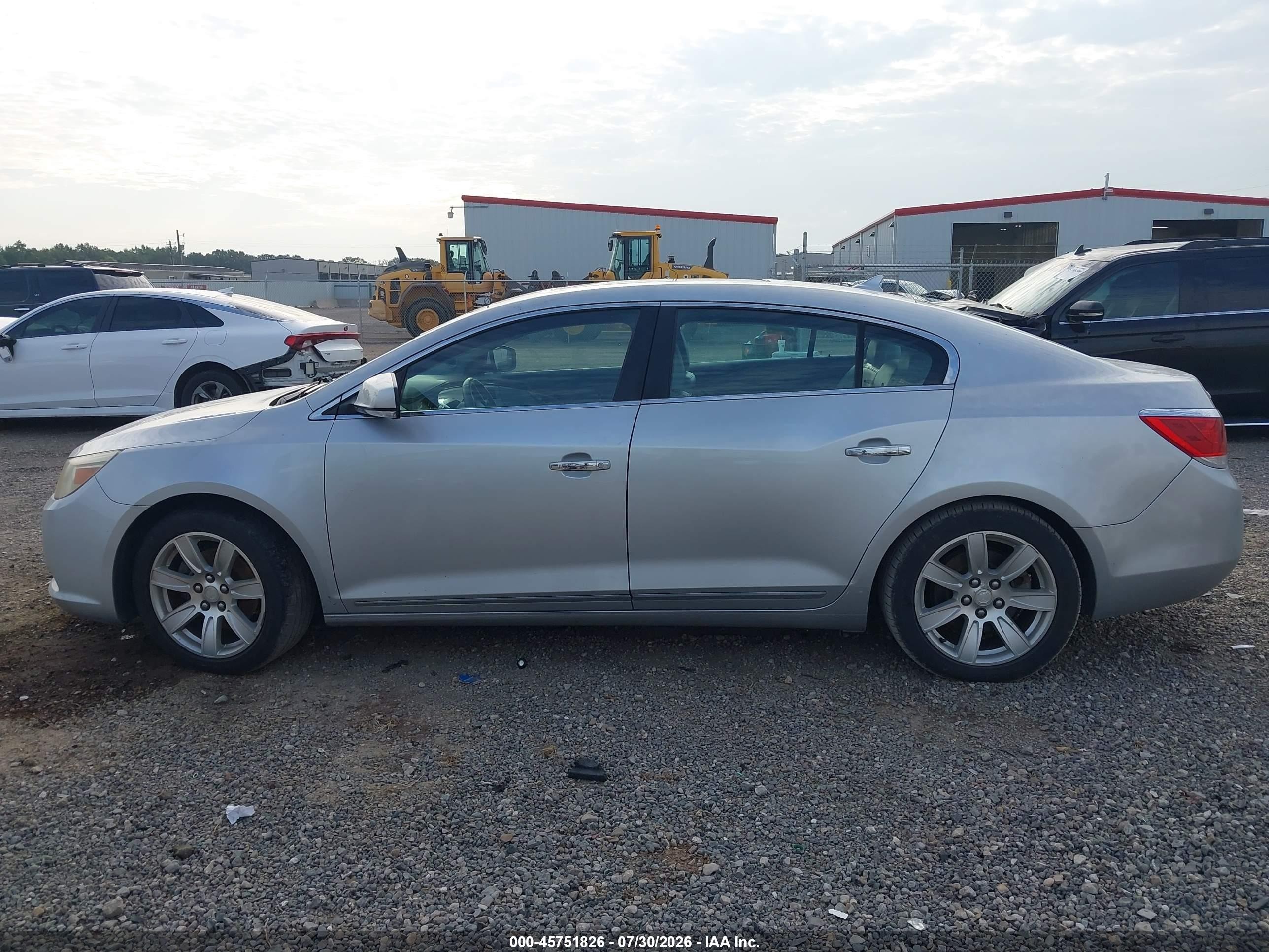 2011 Buick Lacrosse Cxl Silver vin: 1G4GC5ED1BF229393