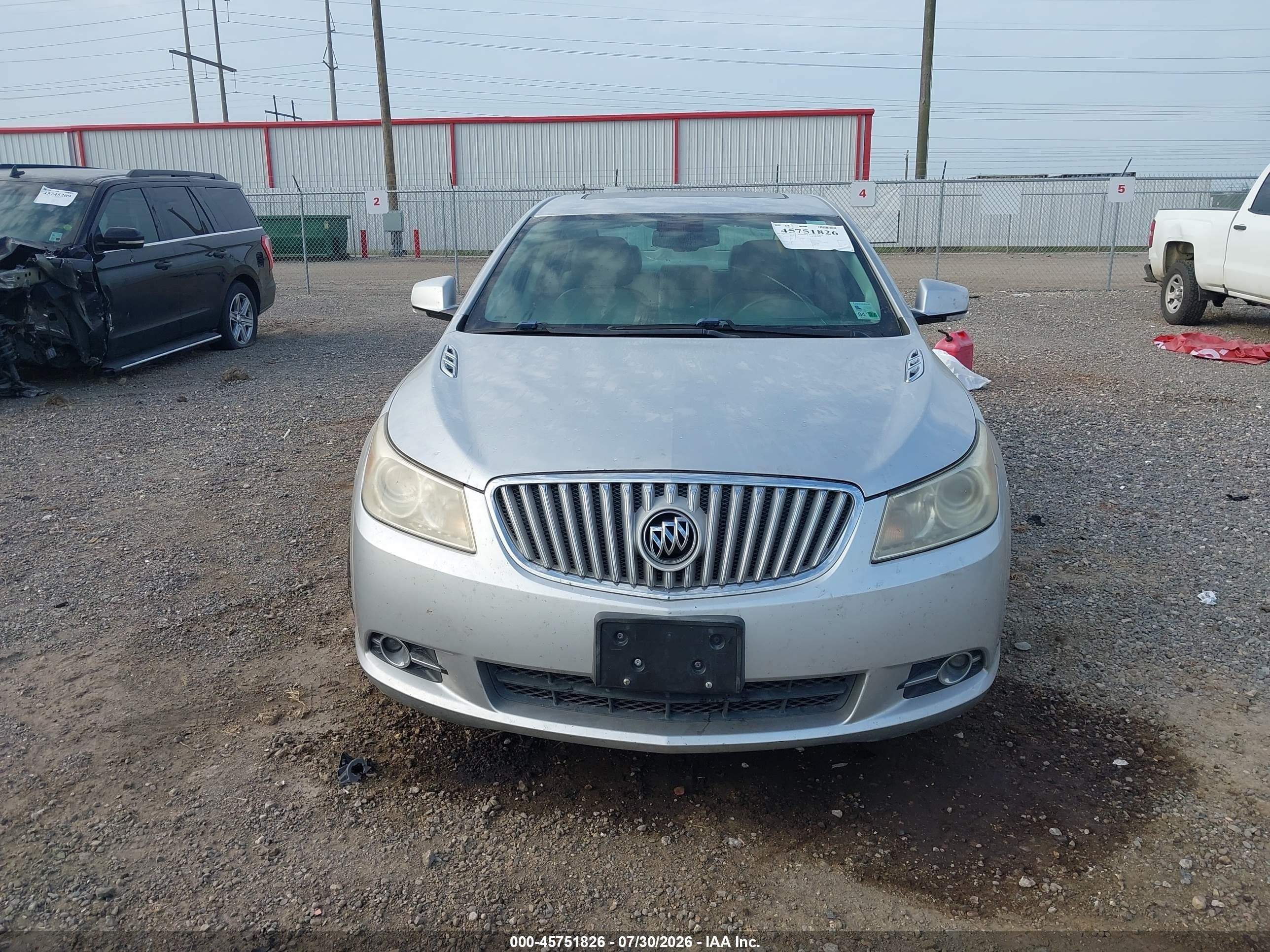 2011 Buick Lacrosse Cxl Silver vin: 1G4GC5ED1BF229393