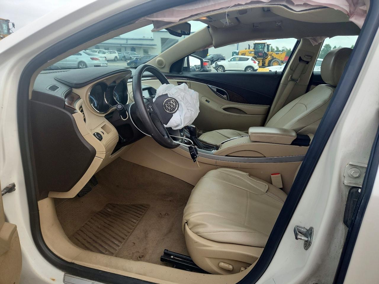 2011 Buick Lacrosse Cxl Белый vin: 1G4GC5ED1BF229474