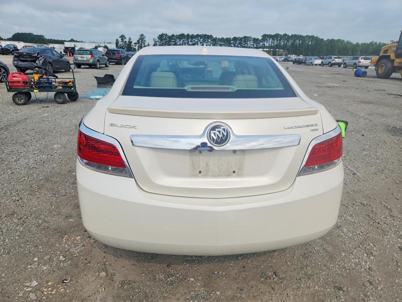 2011 Buick Lacrosse Cxl Белый vin: 1G4GC5ED1BF229474