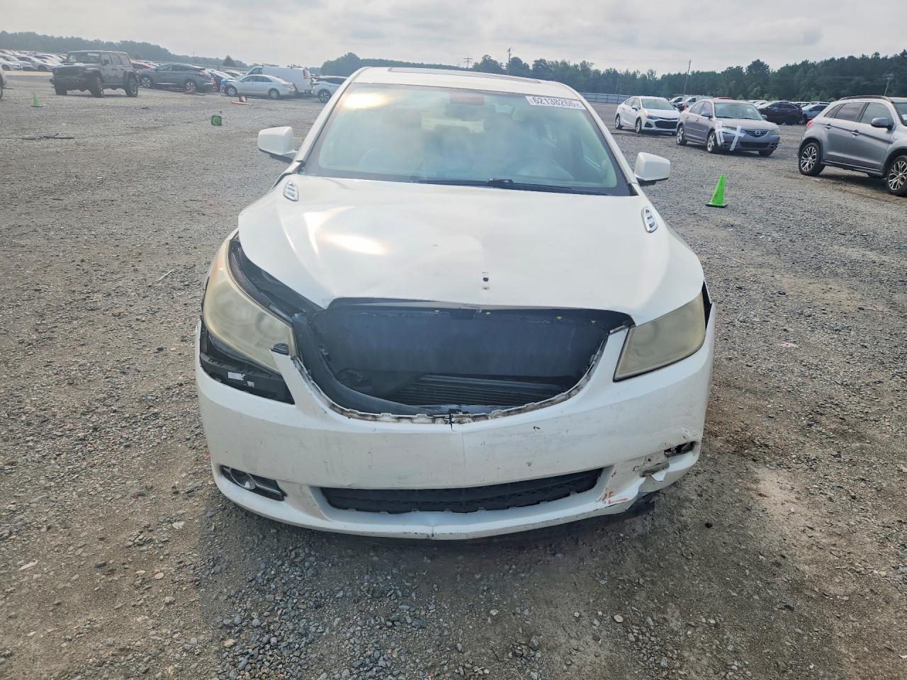 2011 Buick Lacrosse Cxl Белый vin: 1G4GC5ED1BF229474