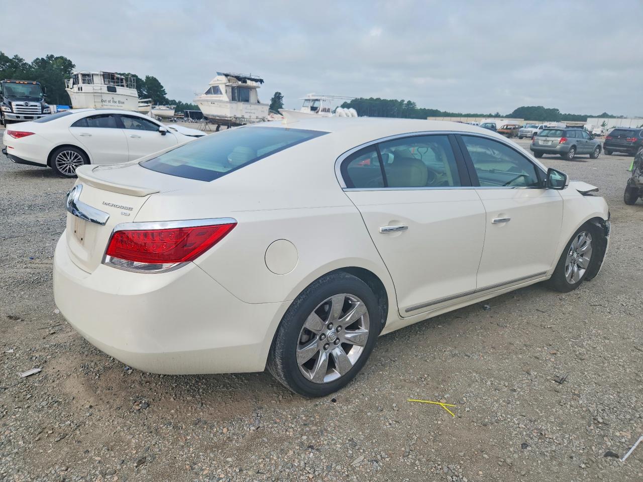 2011 Buick Lacrosse Cxl Белый vin: 1G4GC5ED1BF229474