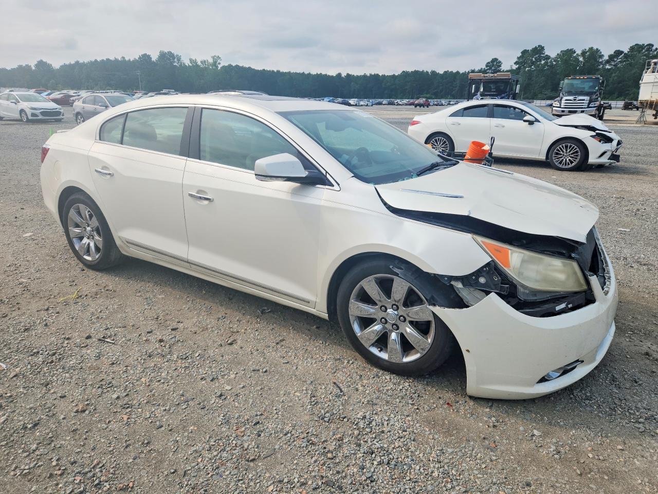2011 Buick Lacrosse Cxl Белый vin: 1G4GC5ED1BF229474