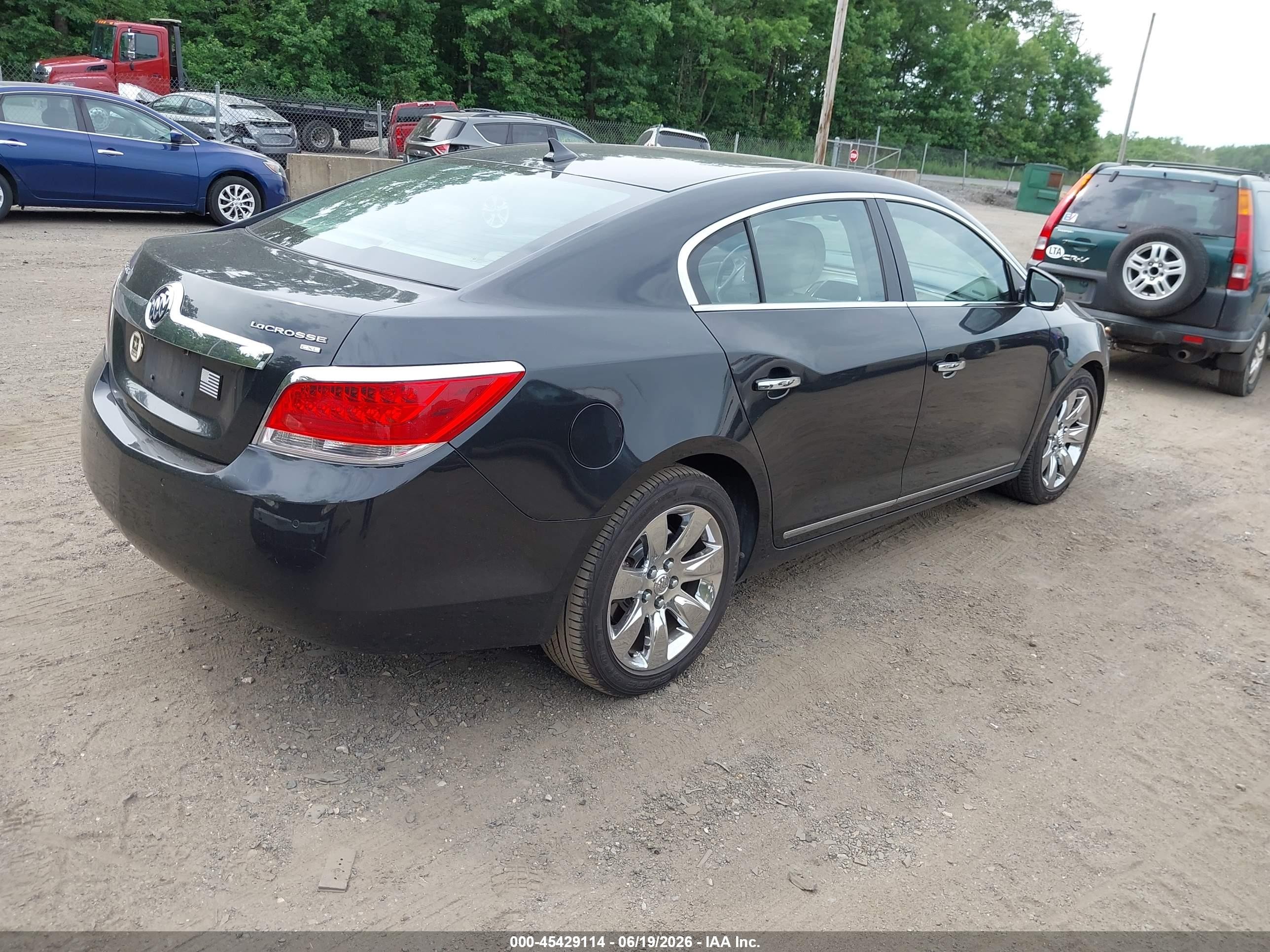2011 Buick Lacrosse Cxl Black vin: 1G4GC5ED1BF280831