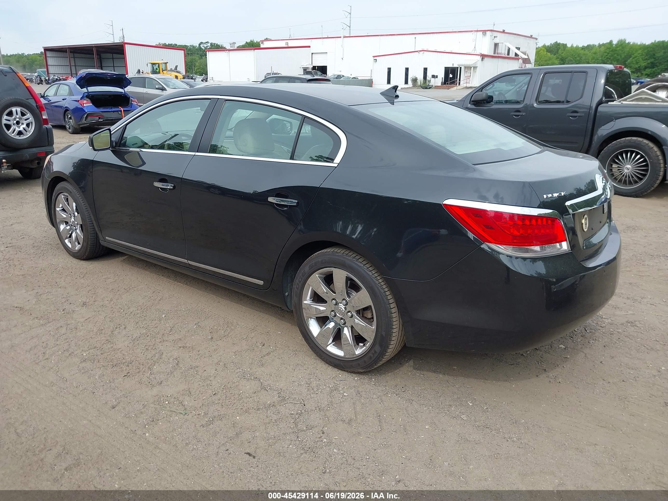 2011 Buick Lacrosse Cxl Black vin: 1G4GC5ED1BF280831