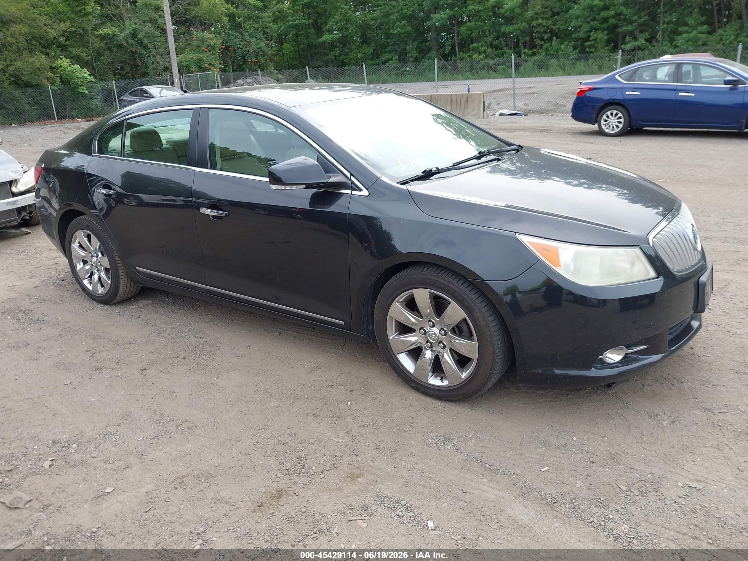 2011 Buick Lacrosse Cxl Black vin: 1G4GC5ED1BF280831