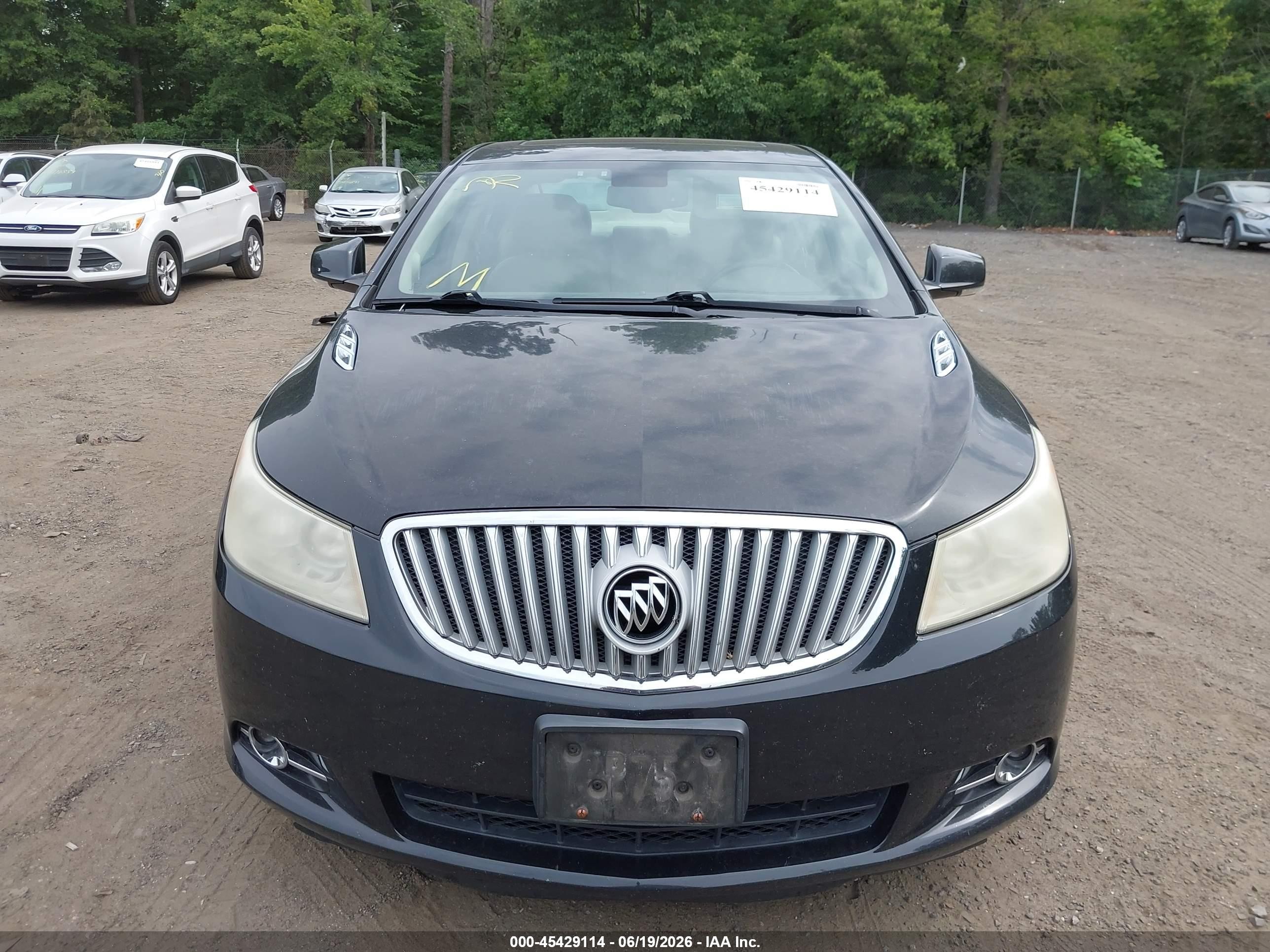 2011 Buick Lacrosse Cxl Black vin: 1G4GC5ED1BF280831