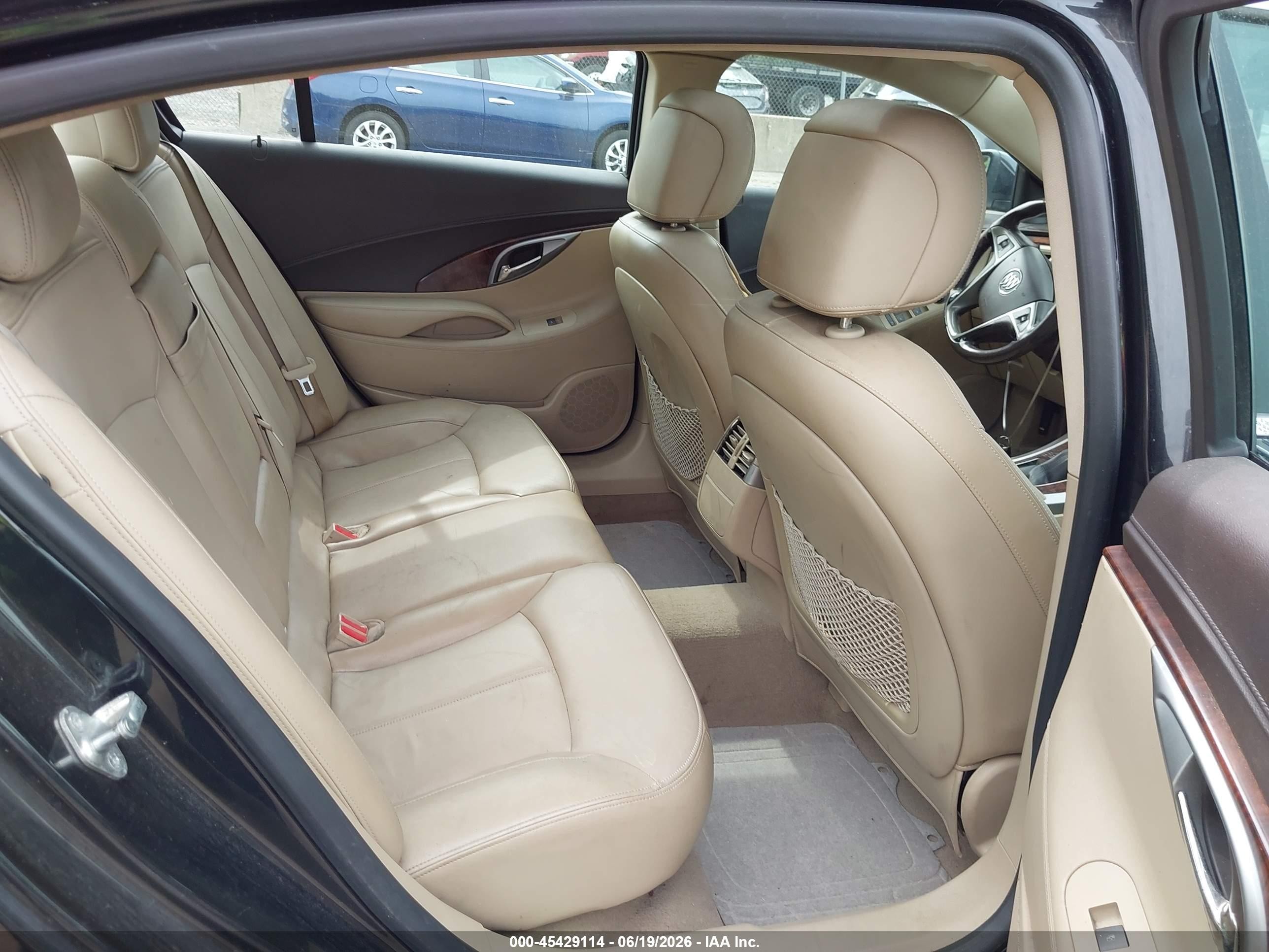 2011 Buick Lacrosse Cxl Black vin: 1G4GC5ED1BF280831