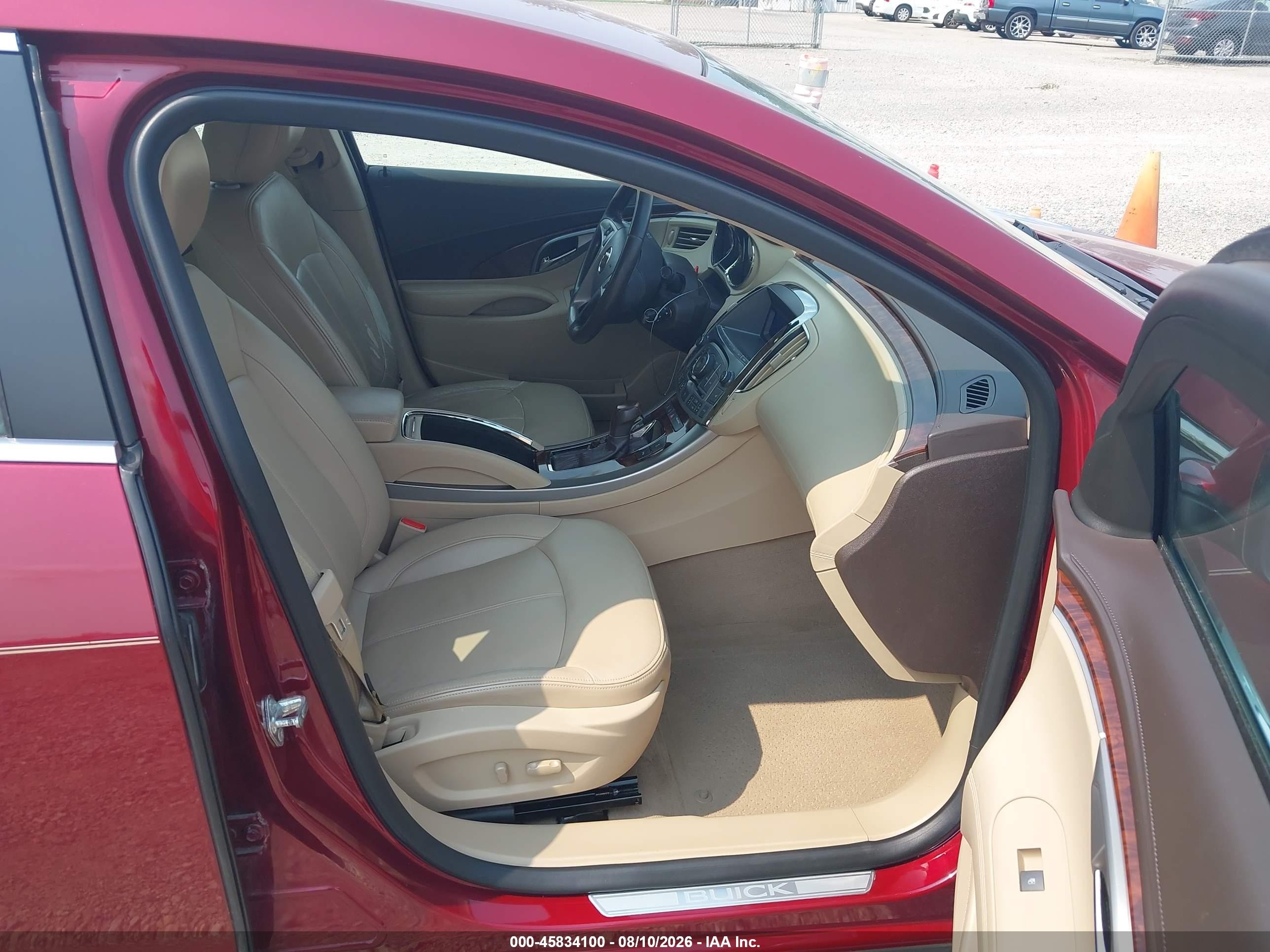 2011 Buick Lacrosse Cxl Red vin: 1G4GC5ED1BF311415