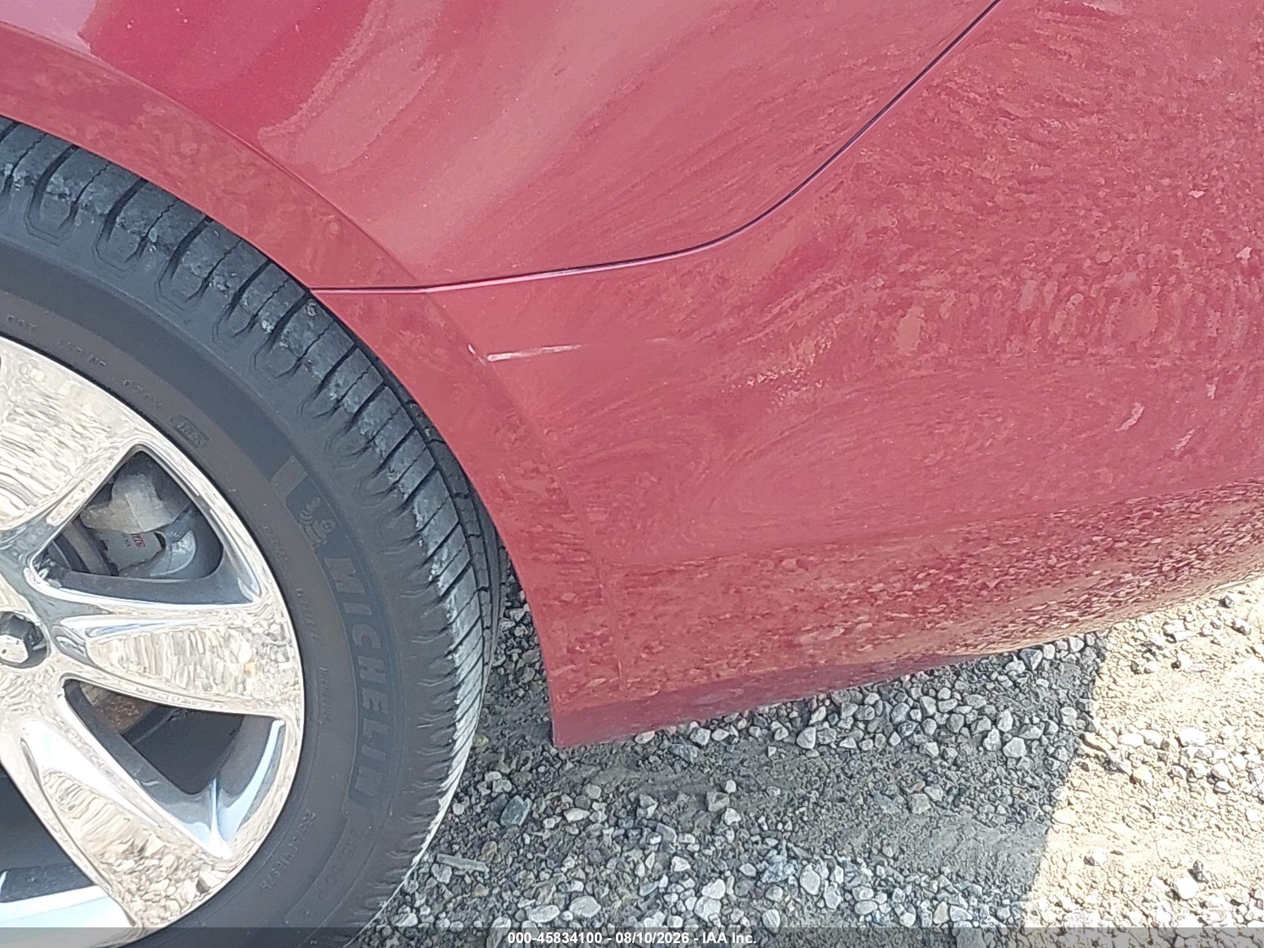 2011 Buick Lacrosse Cxl Red vin: 1G4GC5ED1BF311415