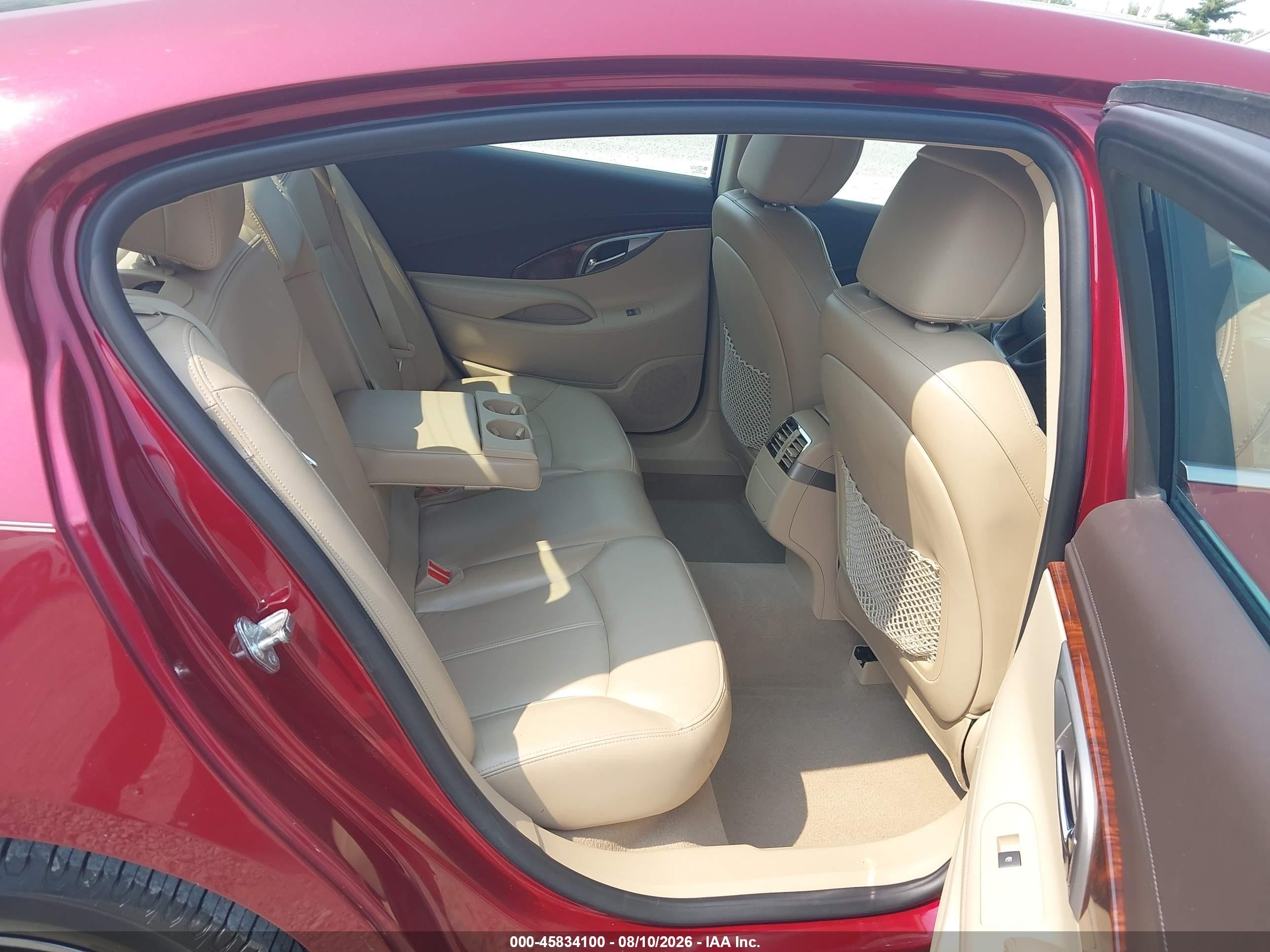 2011 Buick Lacrosse Cxl Red vin: 1G4GC5ED1BF311415
