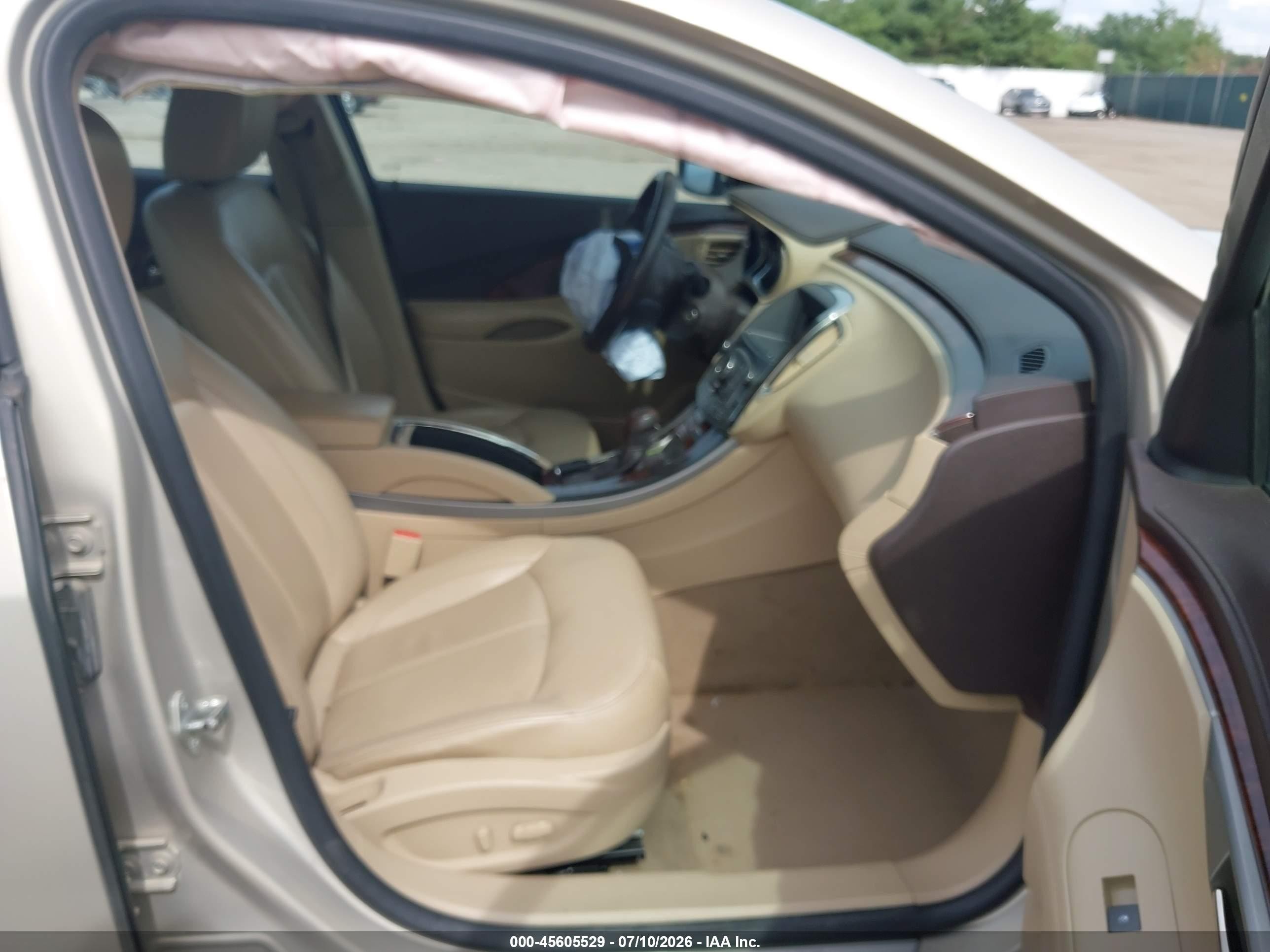 2011 Buick Lacrosse Cxl Champagne vin: 1G4GC5ED1BF337223