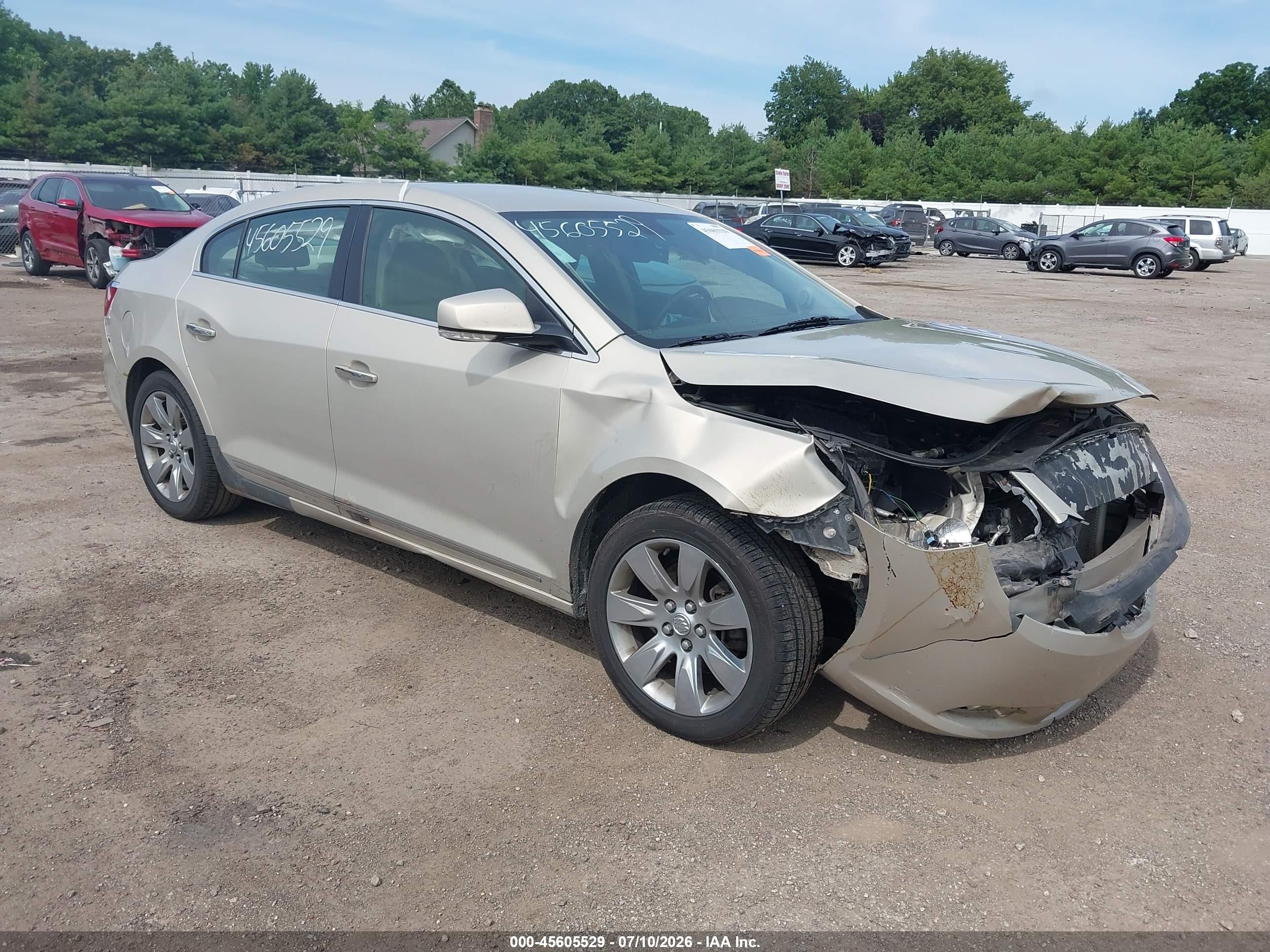 2011 Buick Lacrosse Cxl Champagne vin: 1G4GC5ED1BF337223