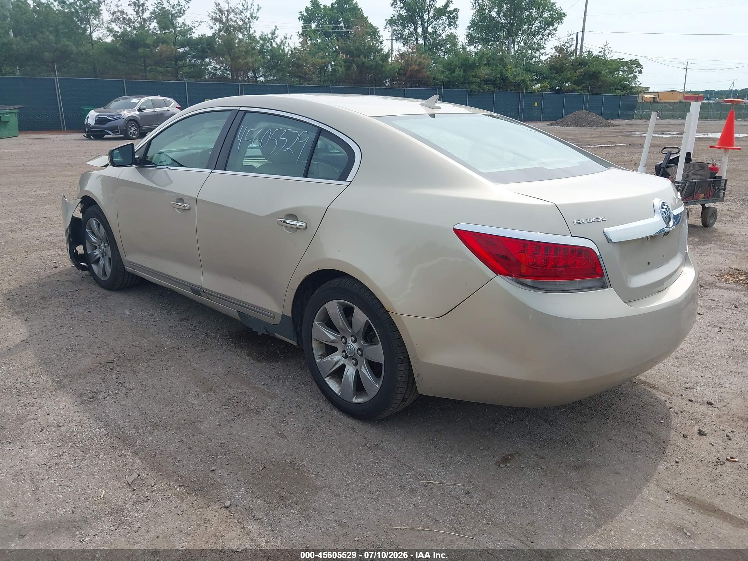 2011 Buick Lacrosse Cxl Champagne vin: 1G4GC5ED1BF337223