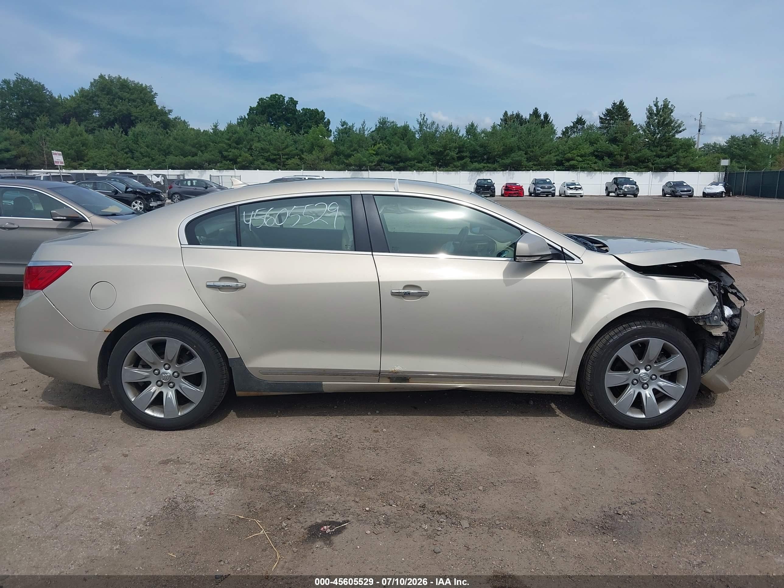 2011 Buick Lacrosse Cxl Champagne vin: 1G4GC5ED1BF337223