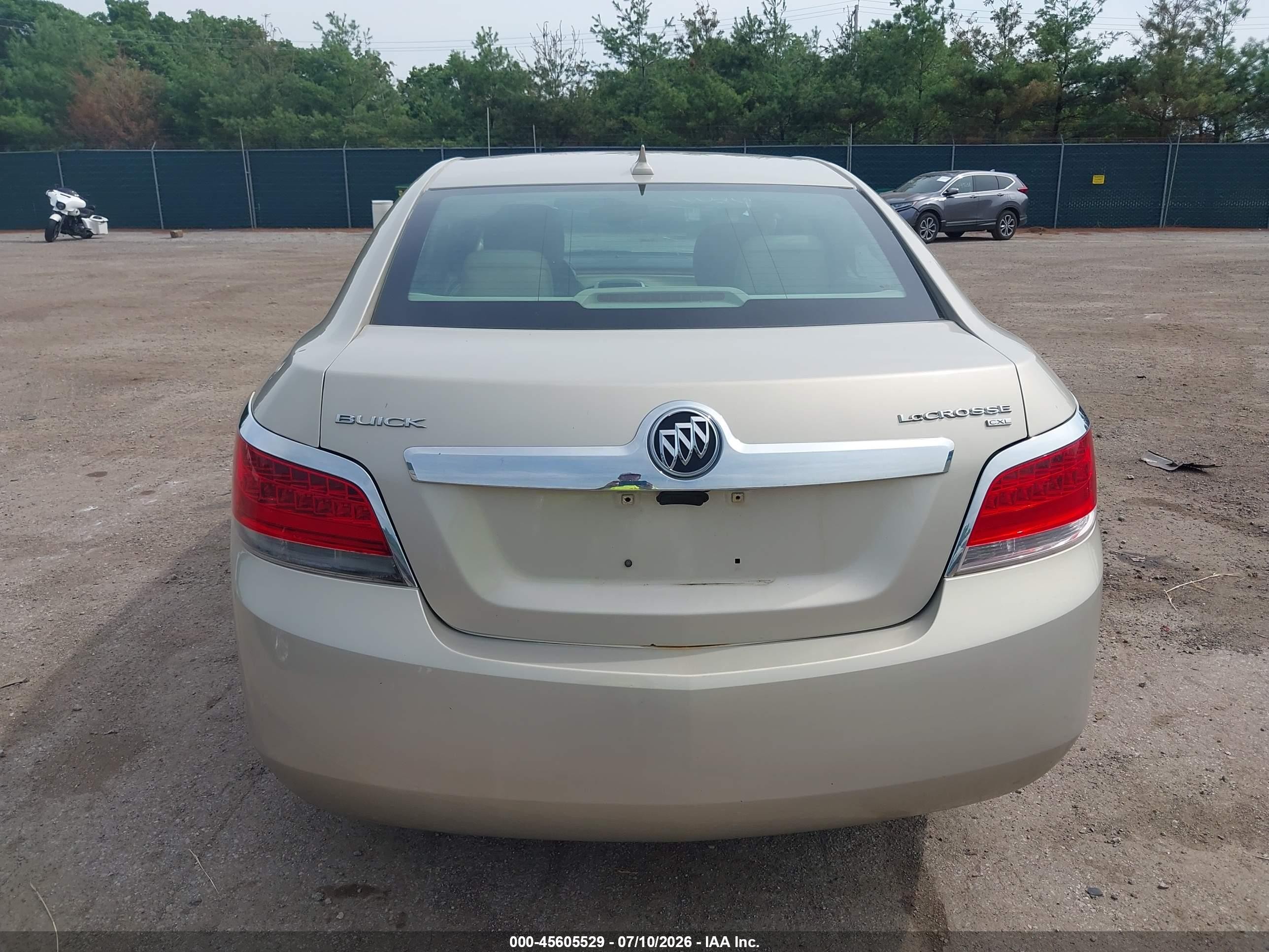 2011 Buick Lacrosse Cxl Champagne vin: 1G4GC5ED1BF337223