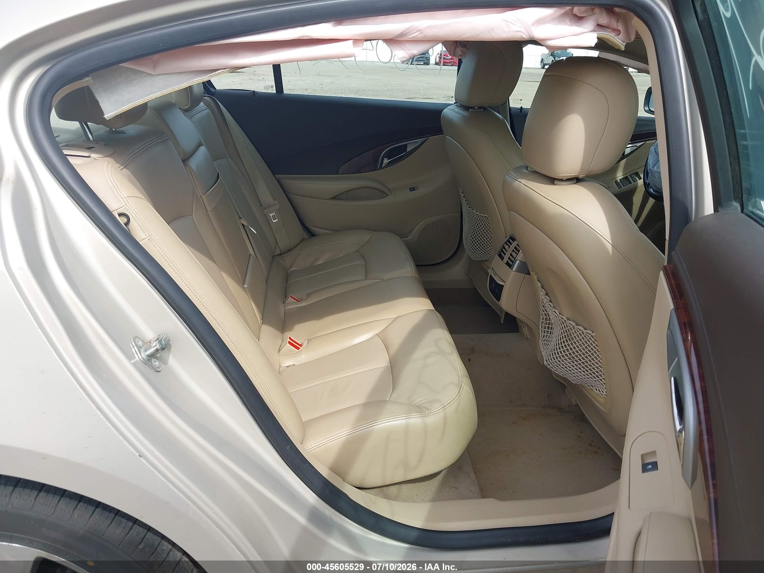 2011 Buick Lacrosse Cxl Champagne vin: 1G4GC5ED1BF337223