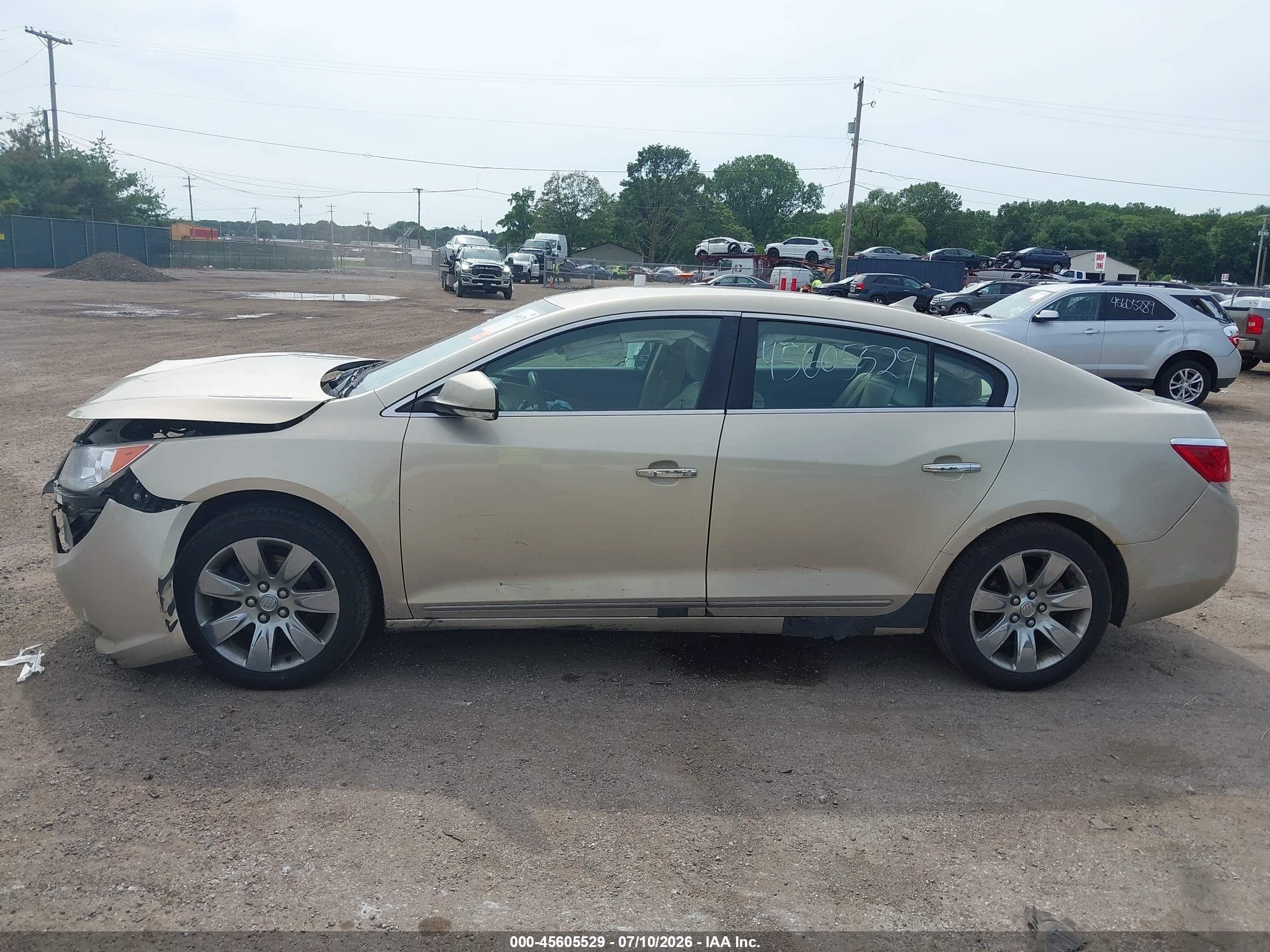 2011 Buick Lacrosse Cxl Champagne vin: 1G4GC5ED1BF337223