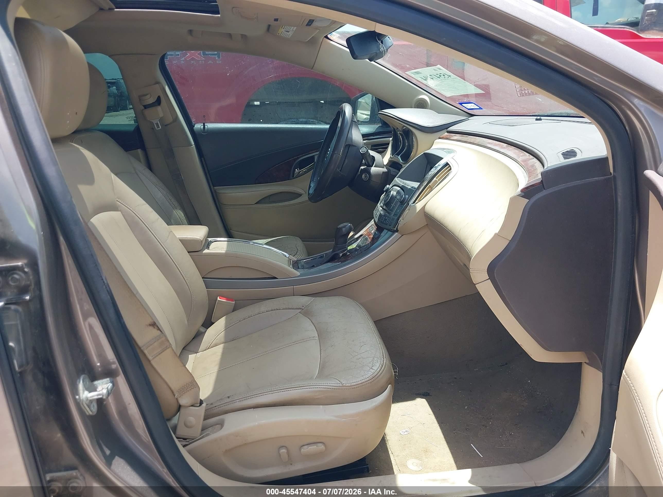 2011 Buick Lacrosse Cxl Коричневый vin: 1G4GC5ED1BF362655