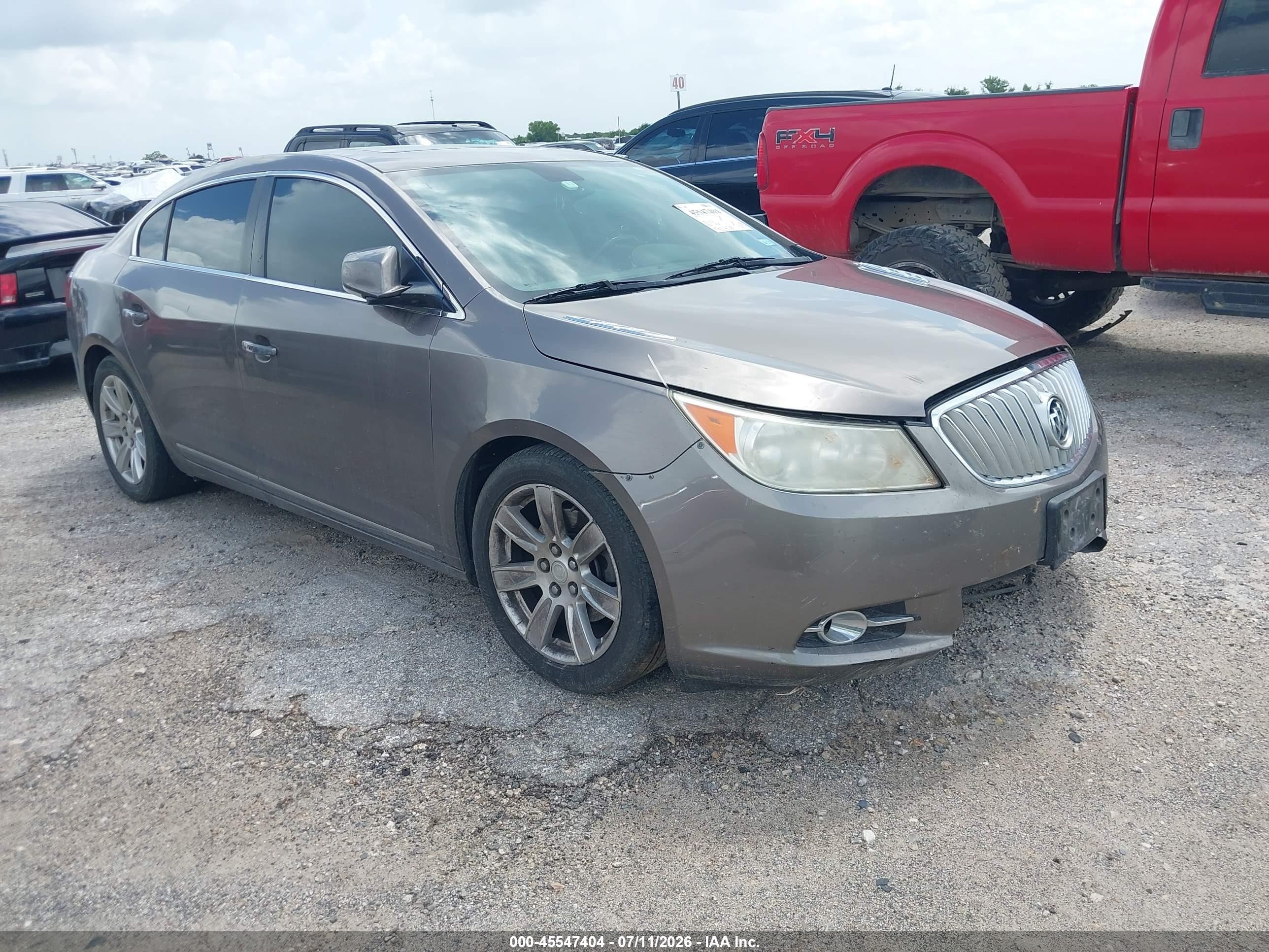 2011 Buick Lacrosse Cxl Коричневый vin: 1G4GC5ED1BF362655