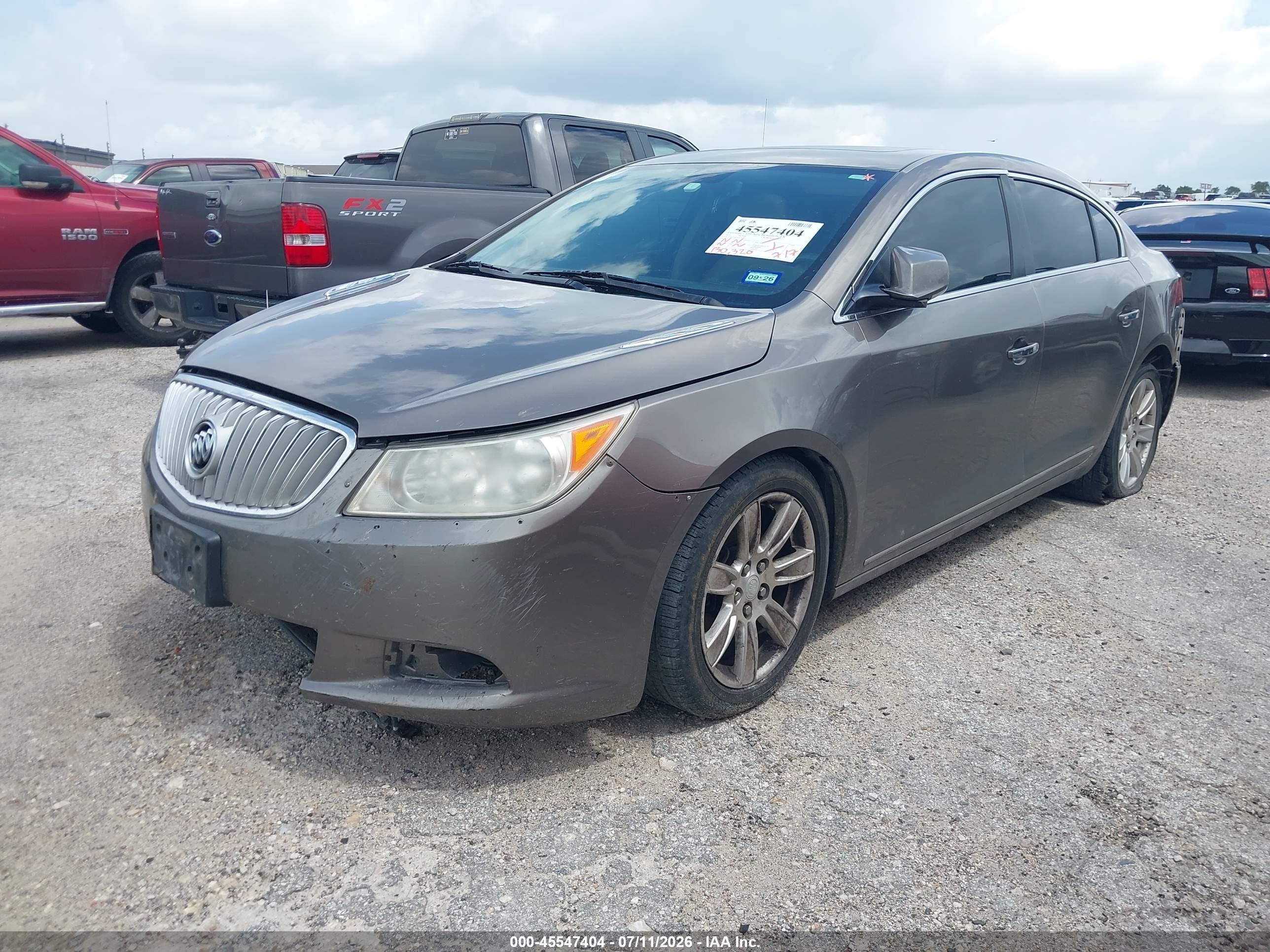 2011 Buick Lacrosse Cxl Коричневый vin: 1G4GC5ED1BF362655