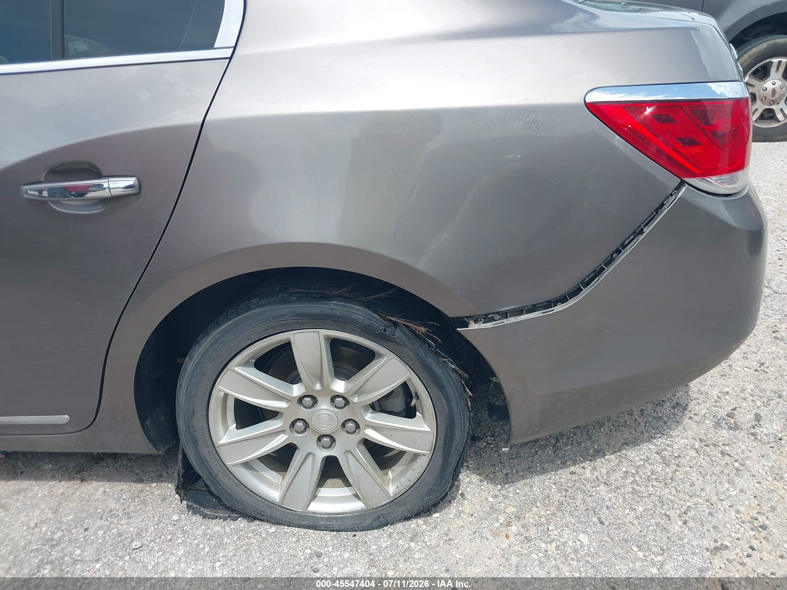 2011 Buick Lacrosse Cxl Коричневый vin: 1G4GC5ED1BF362655