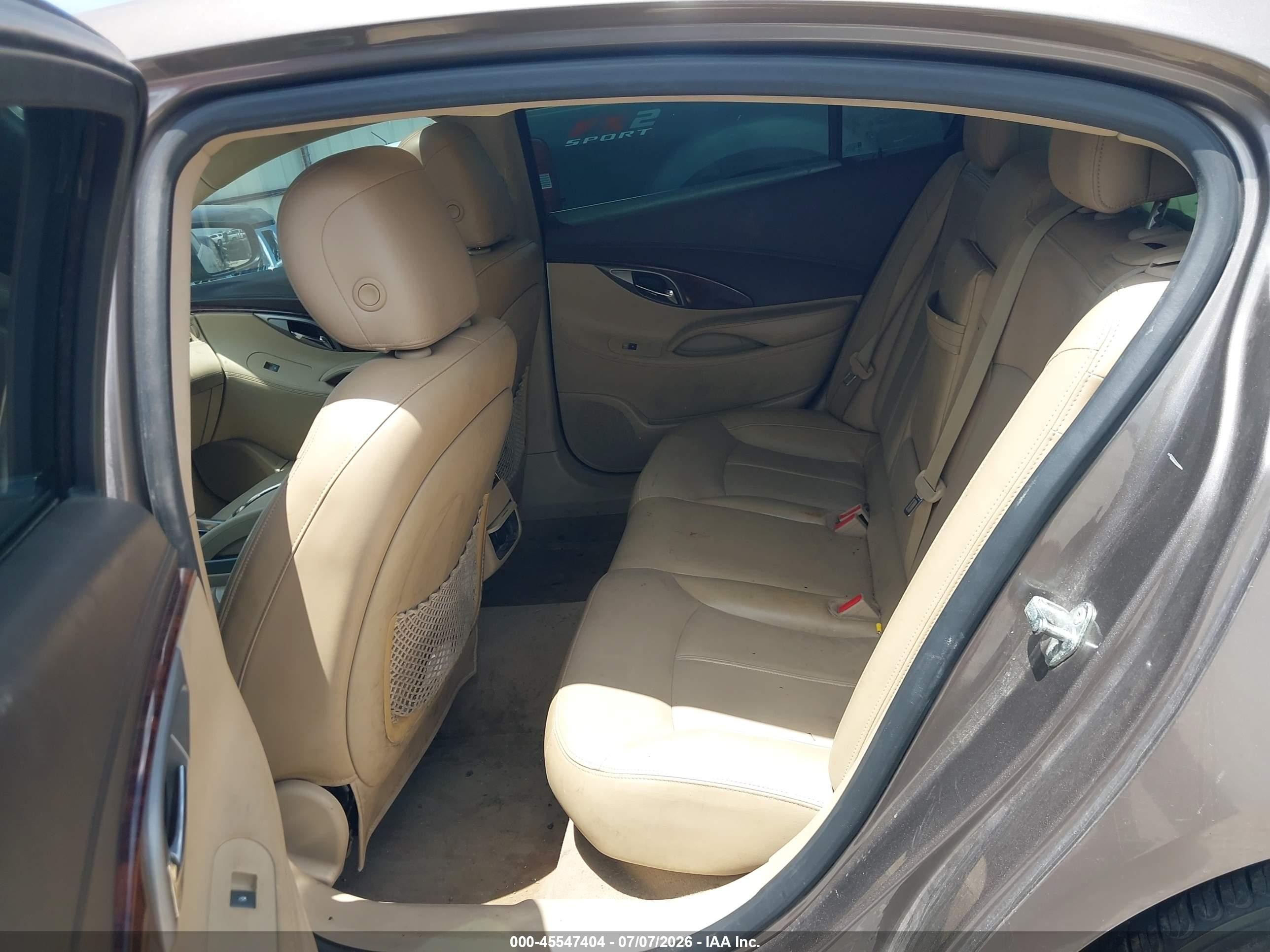 2011 Buick Lacrosse Cxl Коричневый vin: 1G4GC5ED1BF362655