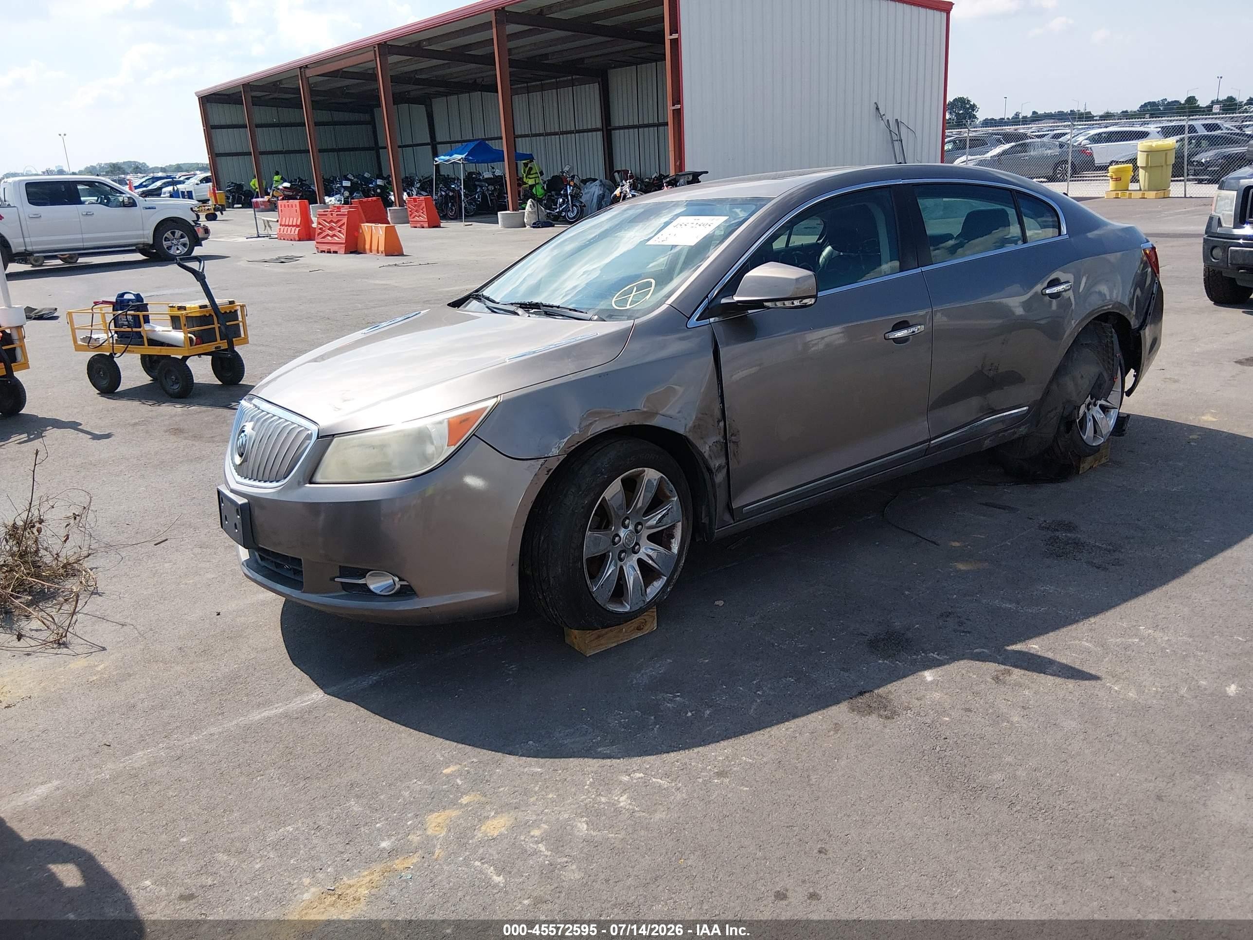 2011 Buick Lacrosse Cxl Gray vin: 1G4GC5ED2BF214529