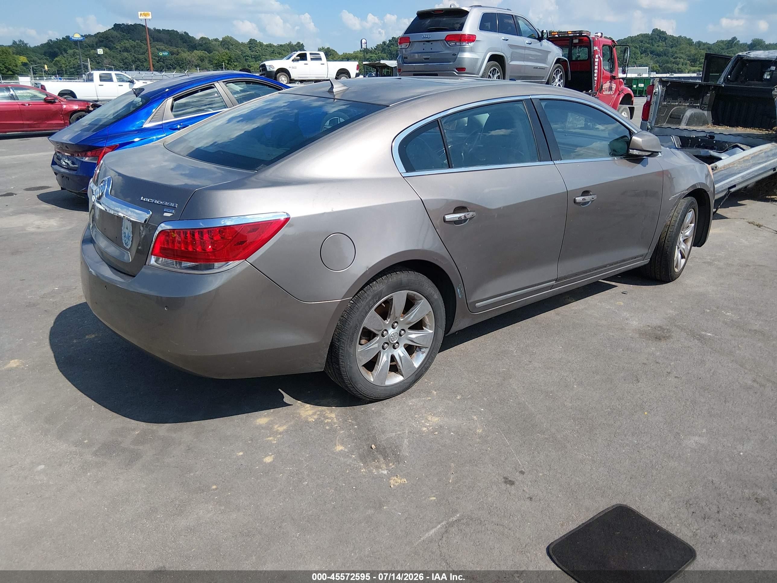 2011 Buick Lacrosse Cxl Gray vin: 1G4GC5ED2BF214529