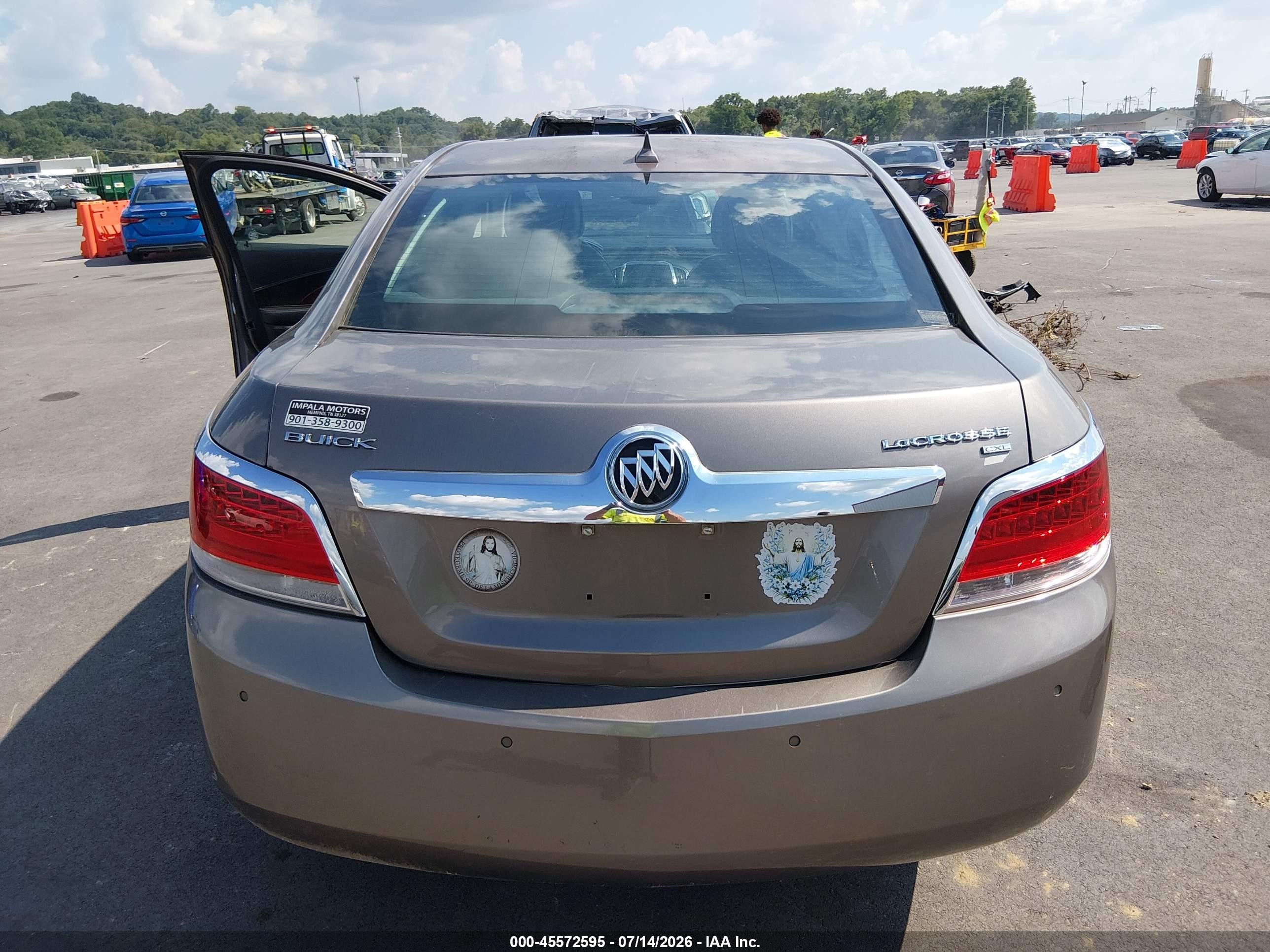 2011 Buick Lacrosse Cxl Gray vin: 1G4GC5ED2BF214529