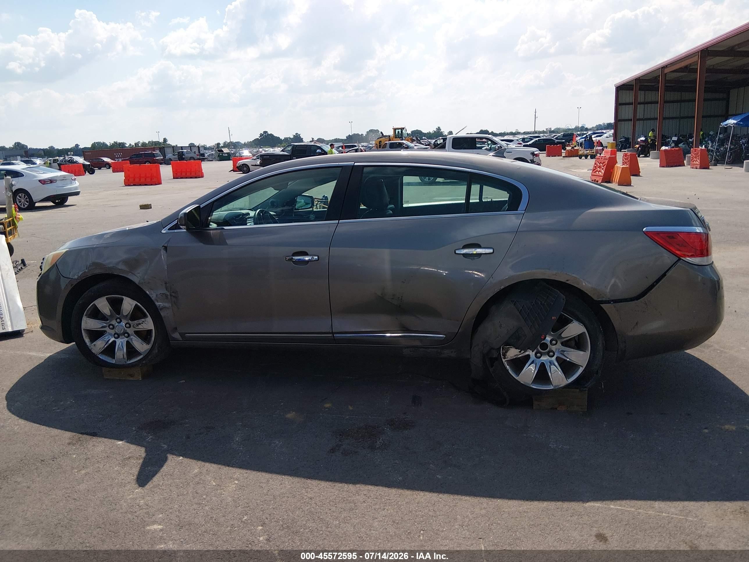 2011 Buick Lacrosse Cxl Gray vin: 1G4GC5ED2BF214529