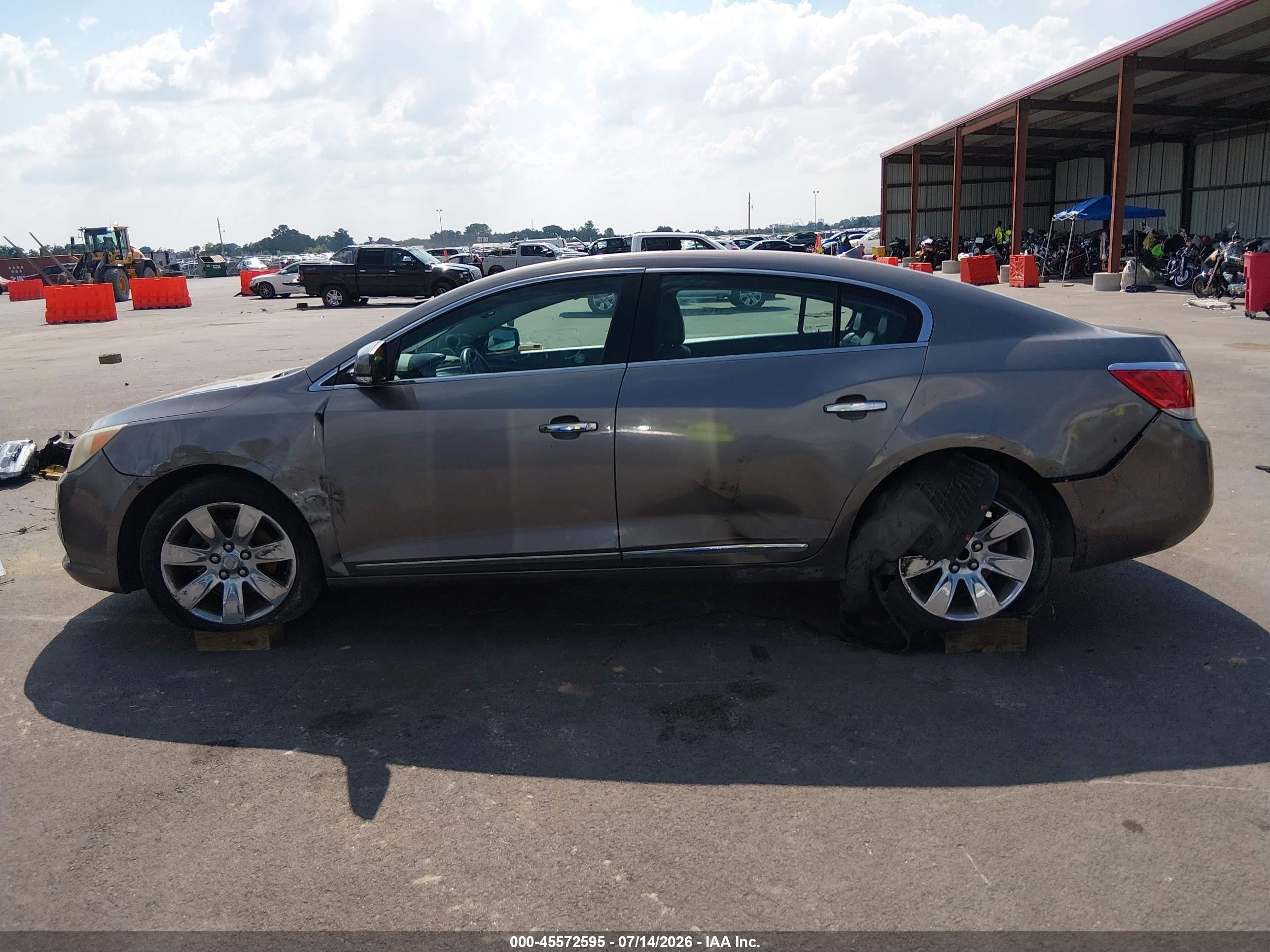 2011 Buick Lacrosse Cxl Gray vin: 1G4GC5ED2BF214529