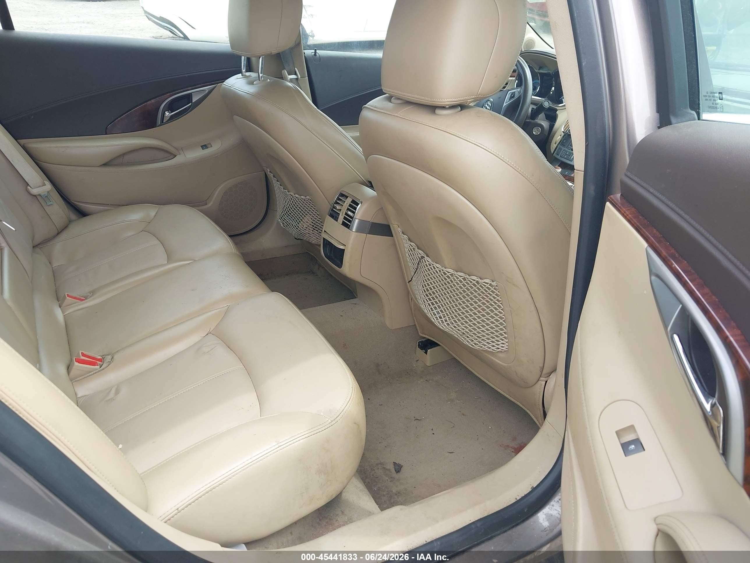 2011 Buick Lacrosse Cxl Brown vin: 1G4GC5ED2BF397124