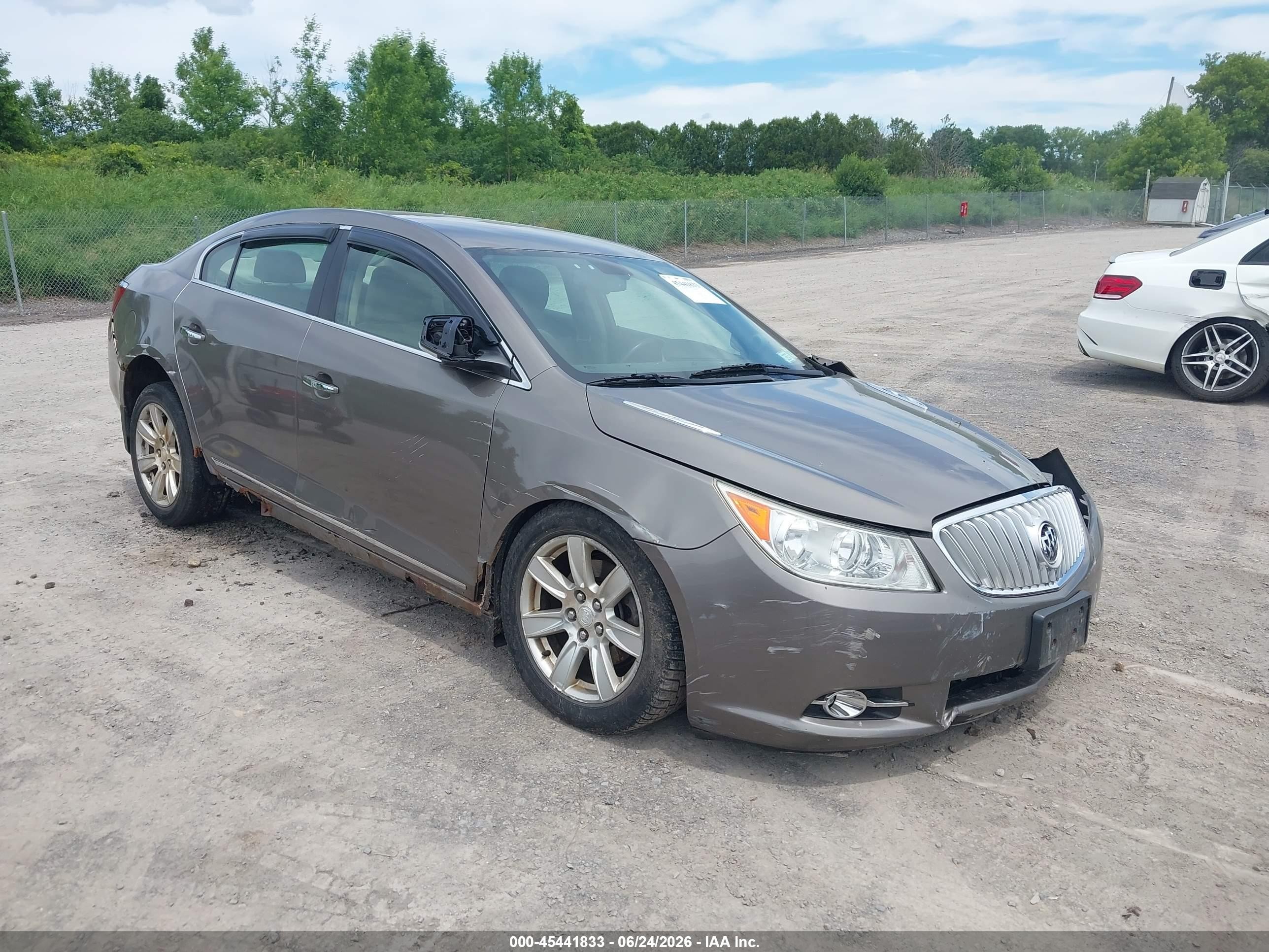 2011 Buick Lacrosse Cxl Brown vin: 1G4GC5ED2BF397124