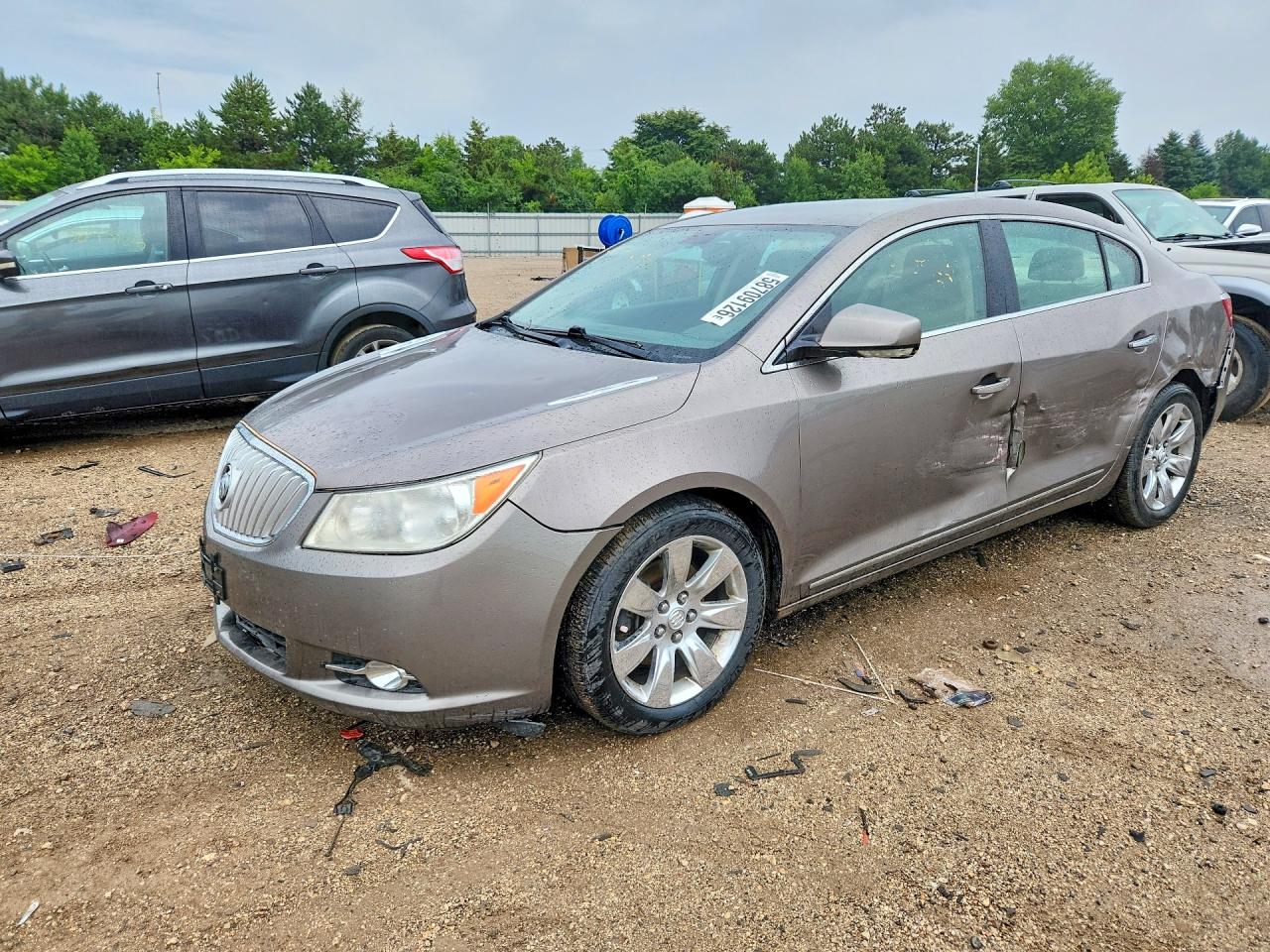 2011 Buick Lacrosse Cxl Brown vin: 1G4GC5ED3BF259916