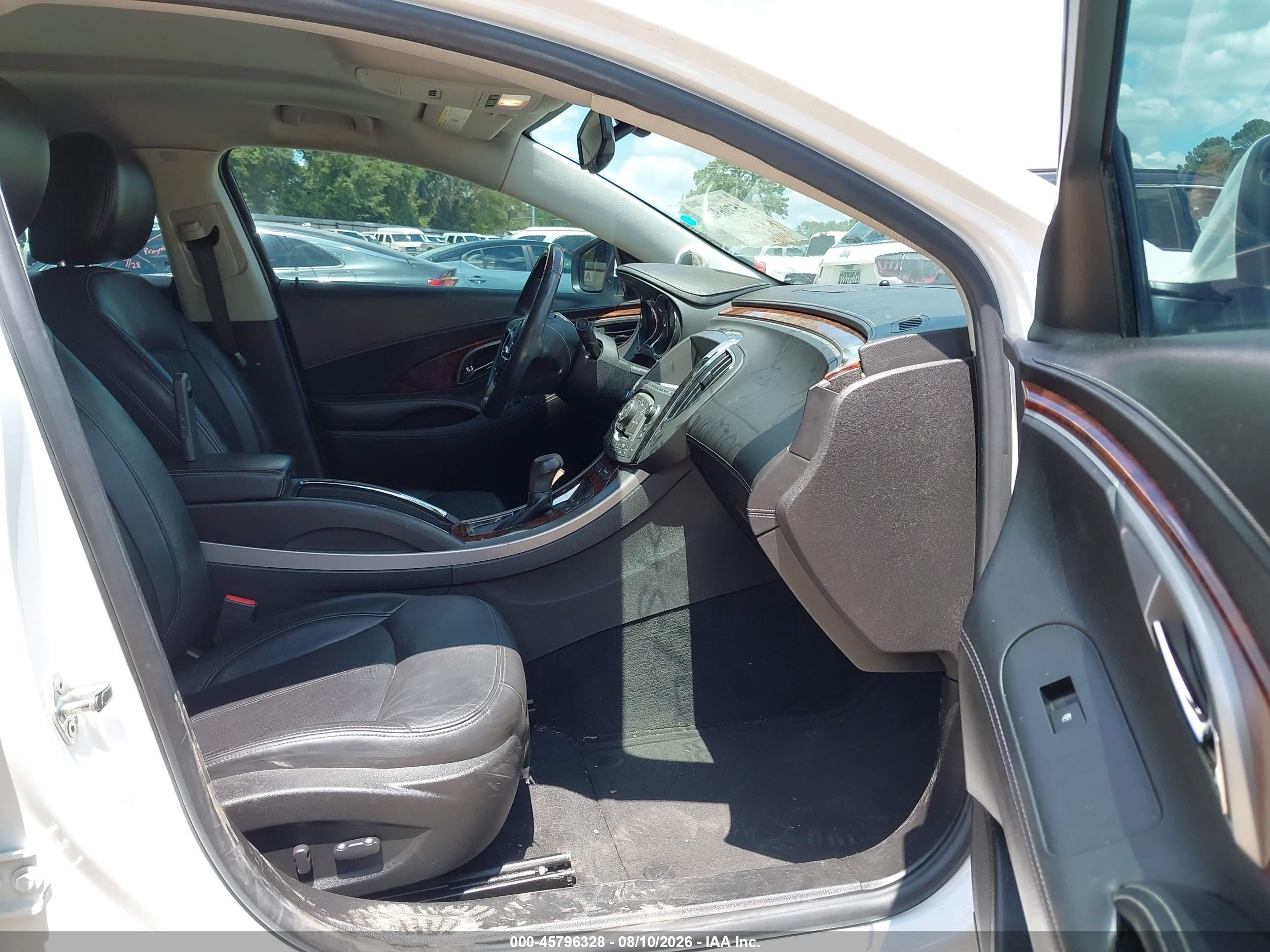 2011 Buick Lacrosse Cxl White vin: 1G4GC5ED3BF264257