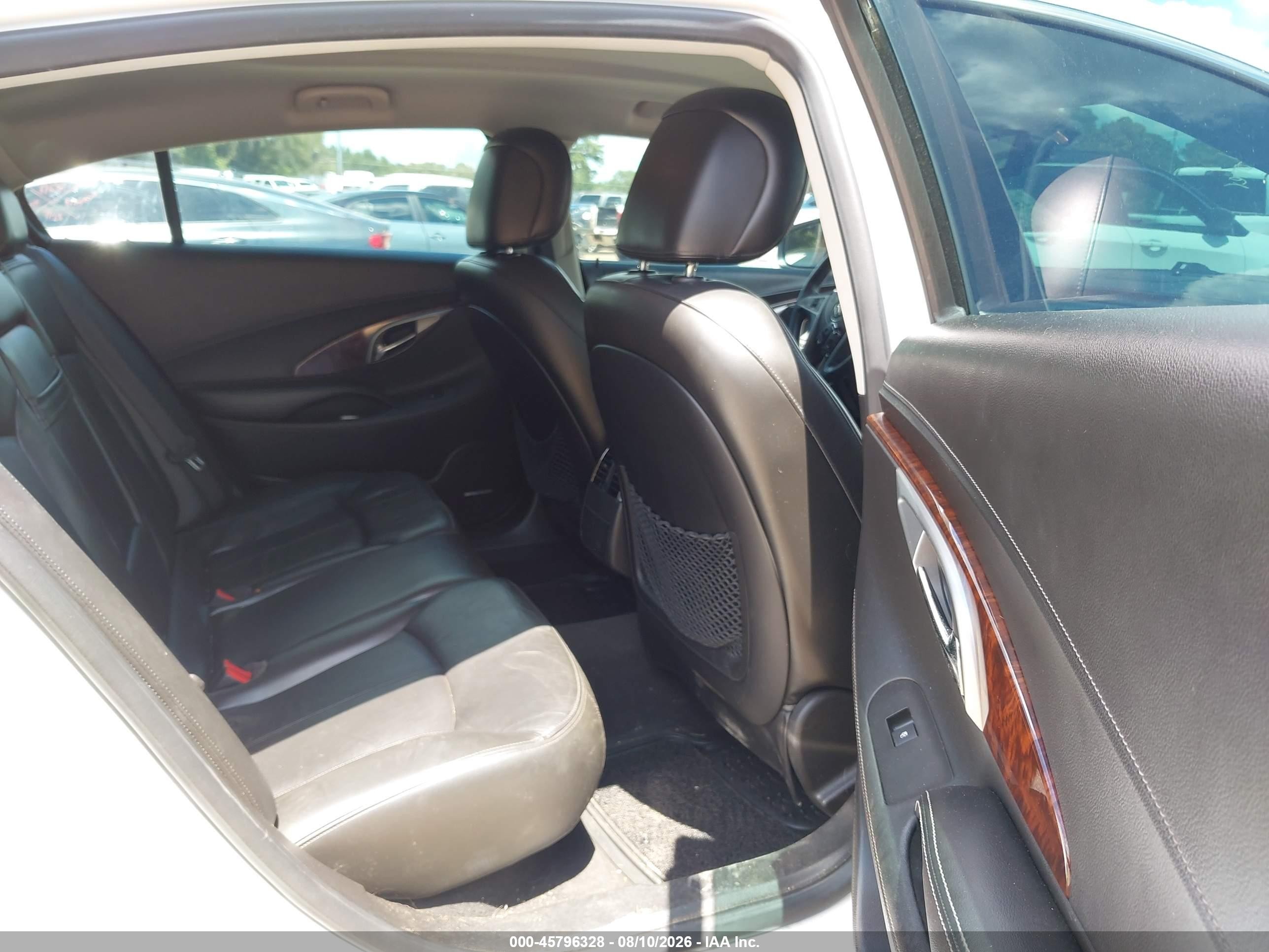 2011 Buick Lacrosse Cxl White vin: 1G4GC5ED3BF264257