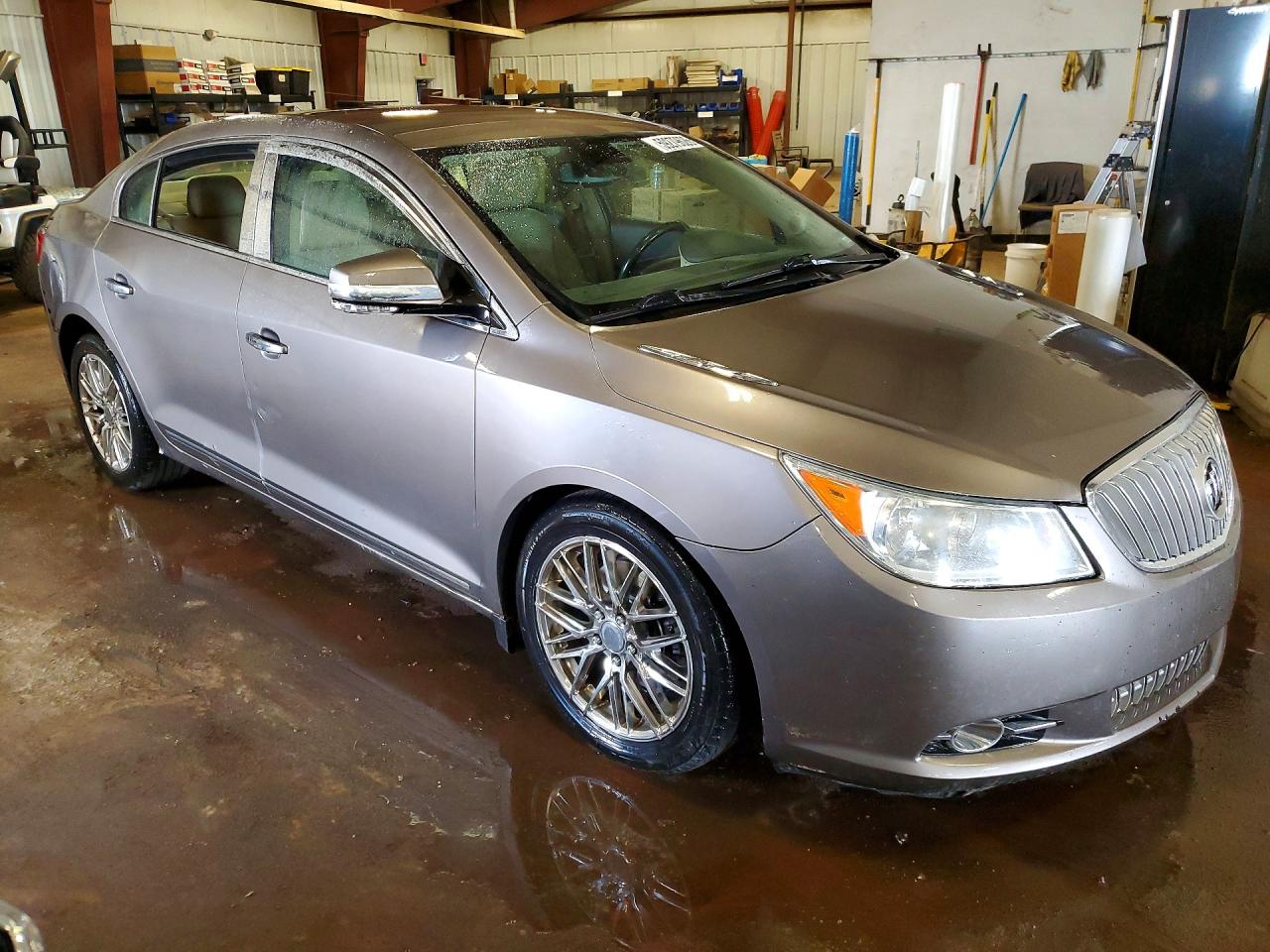 2011 Buick Lacrosse Cxl Brown vin: 1G4GC5ED3BF287019