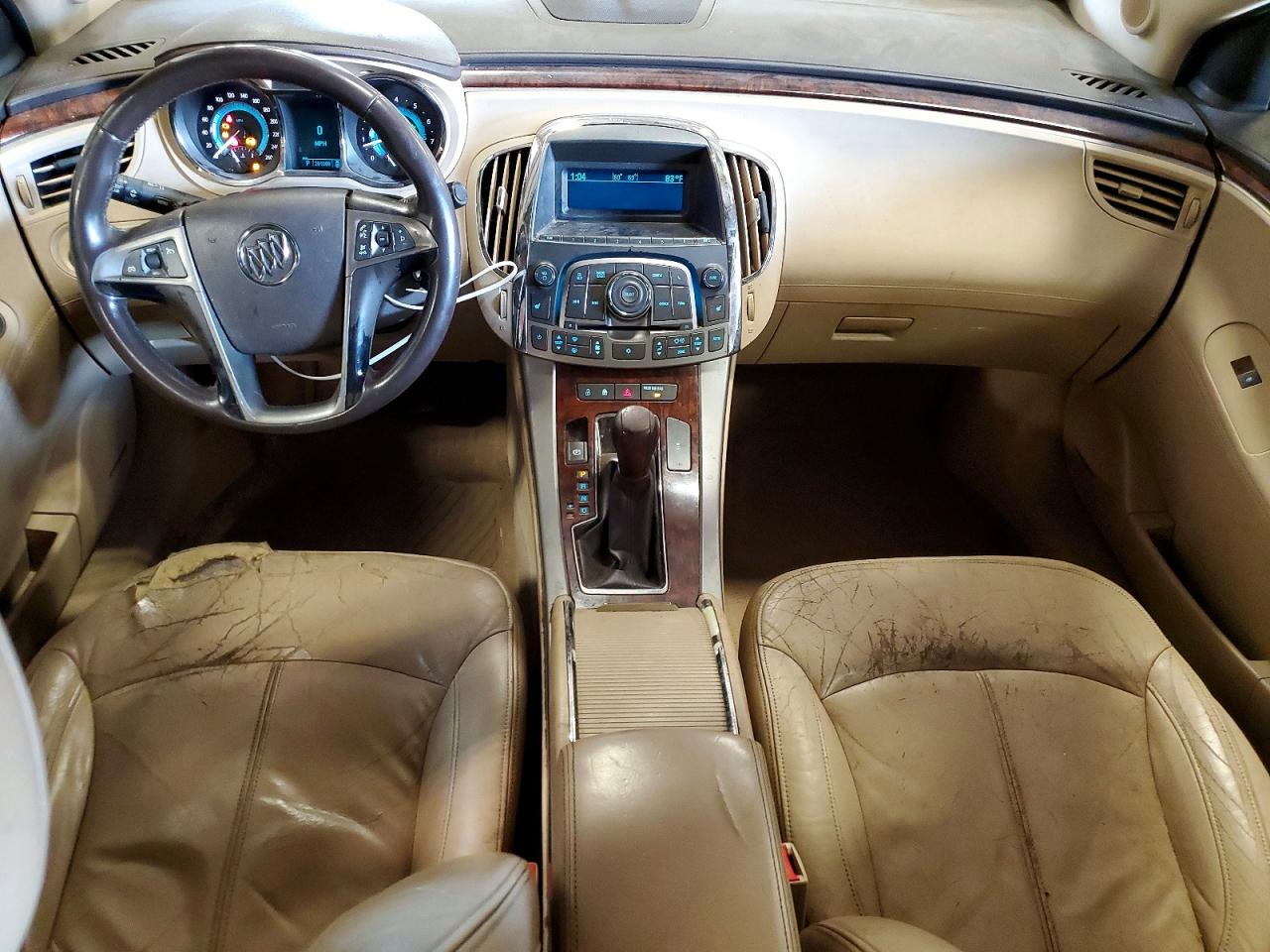 2011 Buick Lacrosse Cxl Brown vin: 1G4GC5ED3BF287019