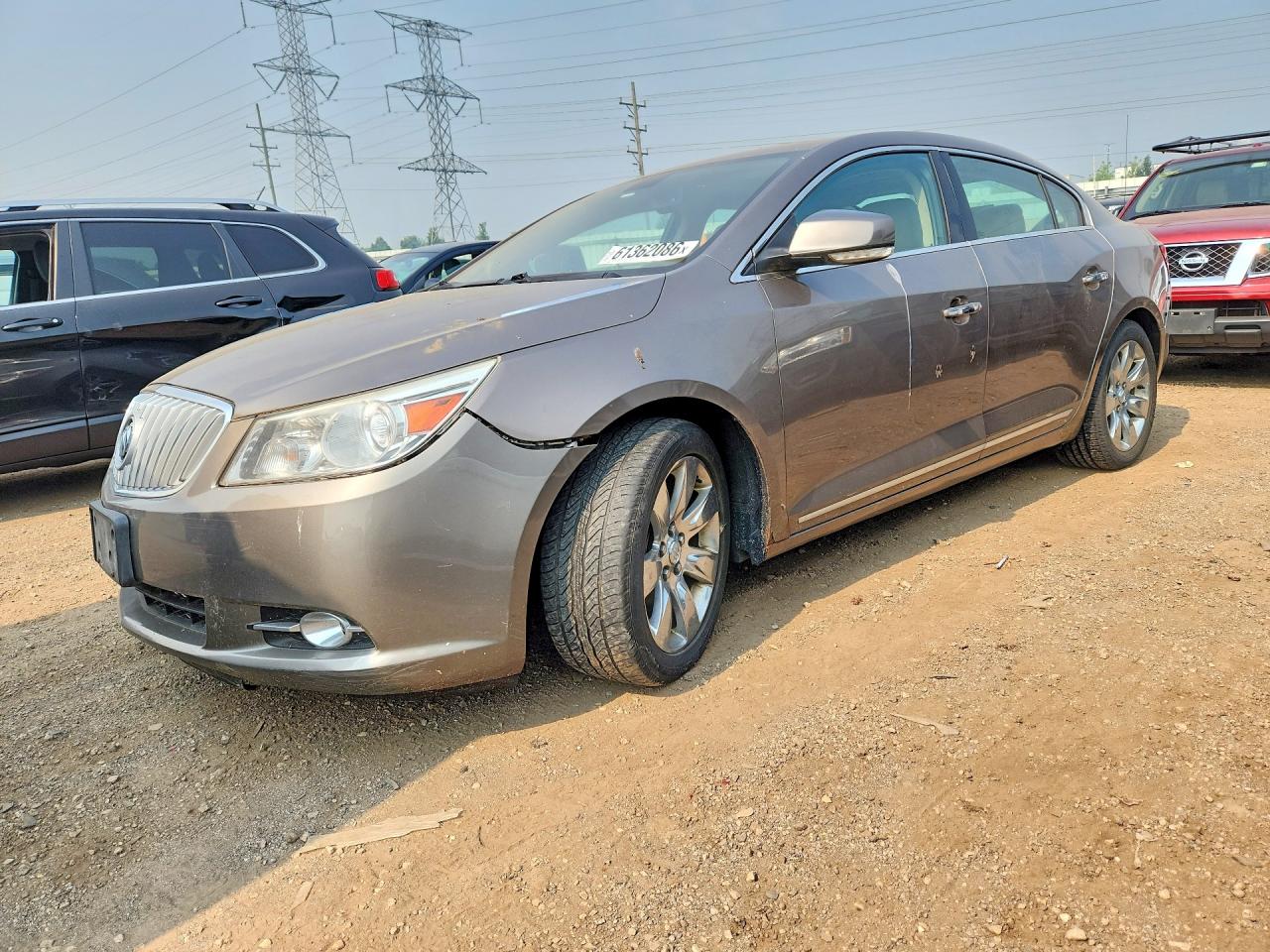 2011 Buick Lacrosse Cxl Gray vin: 1G4GC5ED3BF310301