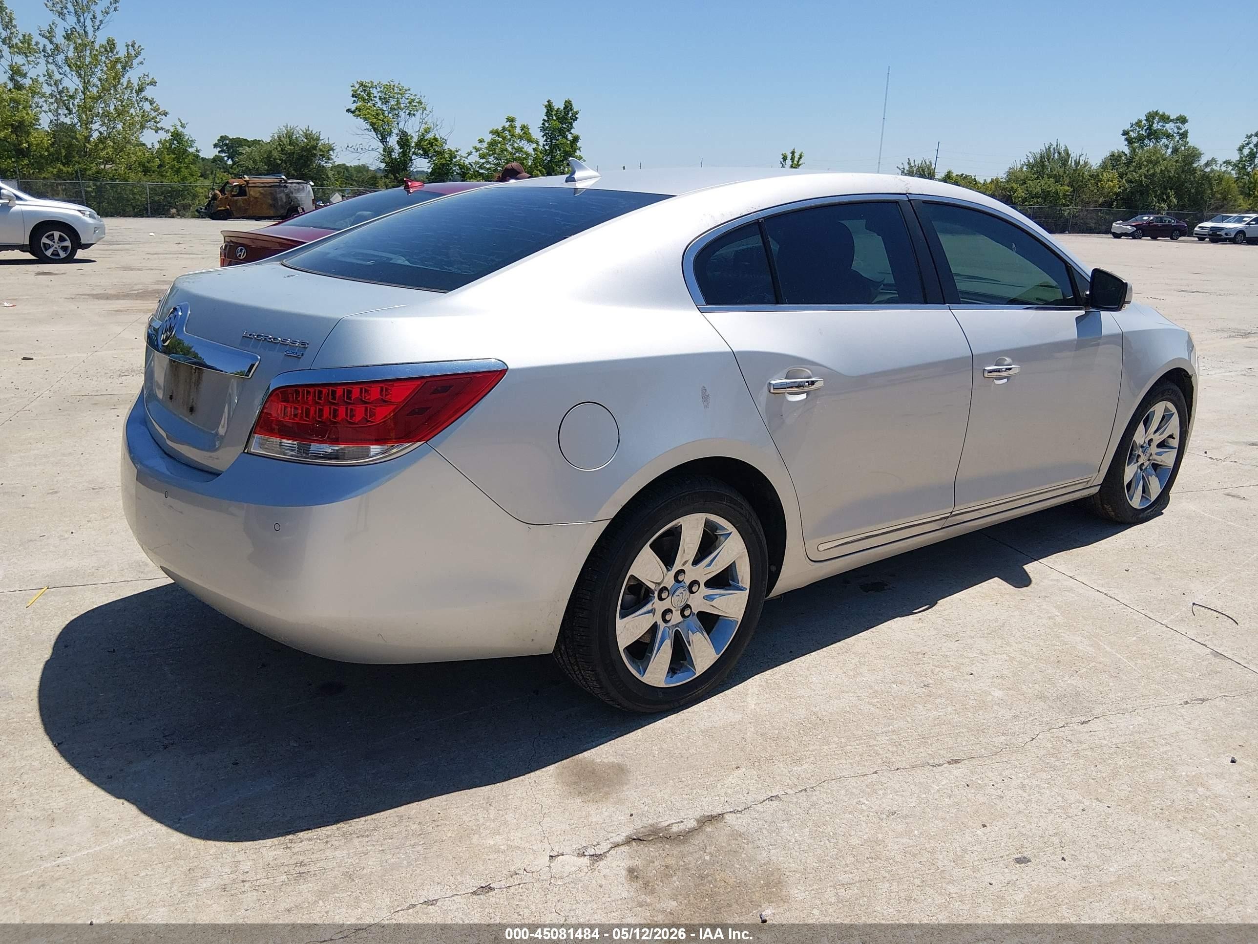 2011 Buick Lacrosse Cxl Silver vin: 1G4GC5ED3BF392630