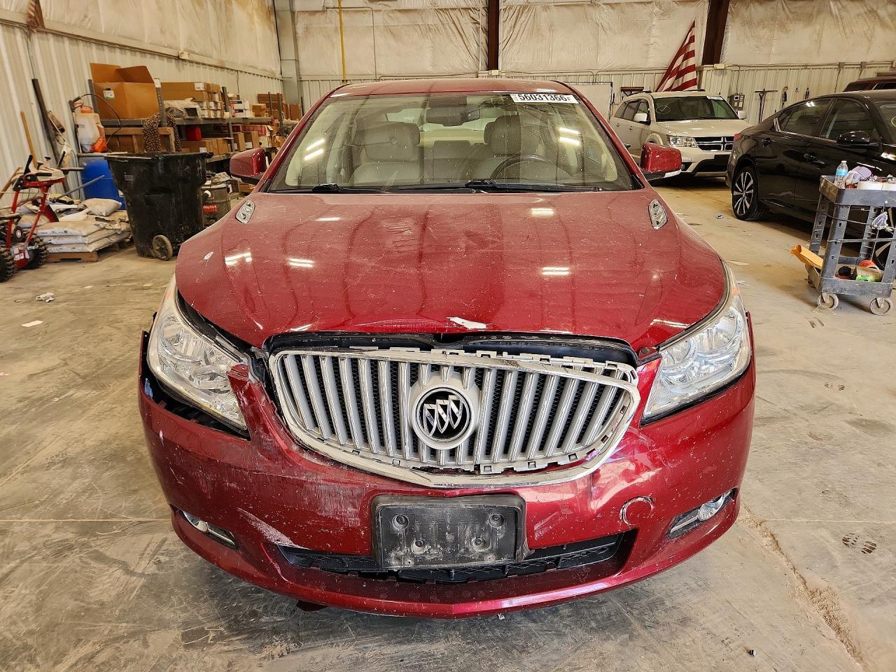 2011 Buick Lacrosse Cxl Burgundy vin: 1G4GC5ED4BF246933