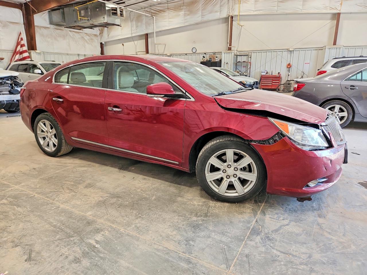 2011 Buick Lacrosse Cxl Burgundy vin: 1G4GC5ED4BF246933