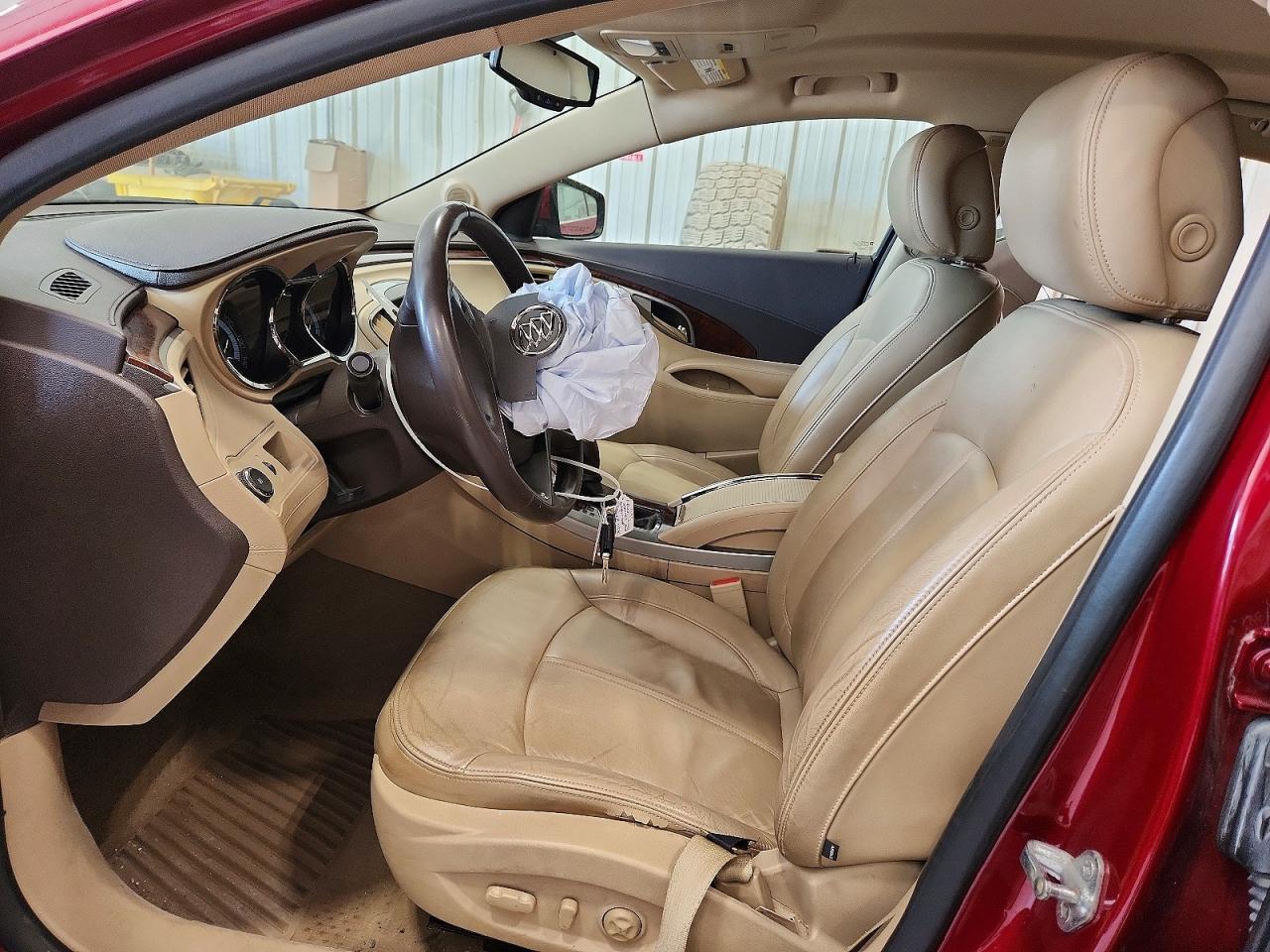 2011 Buick Lacrosse Cxl Burgundy vin: 1G4GC5ED4BF246933